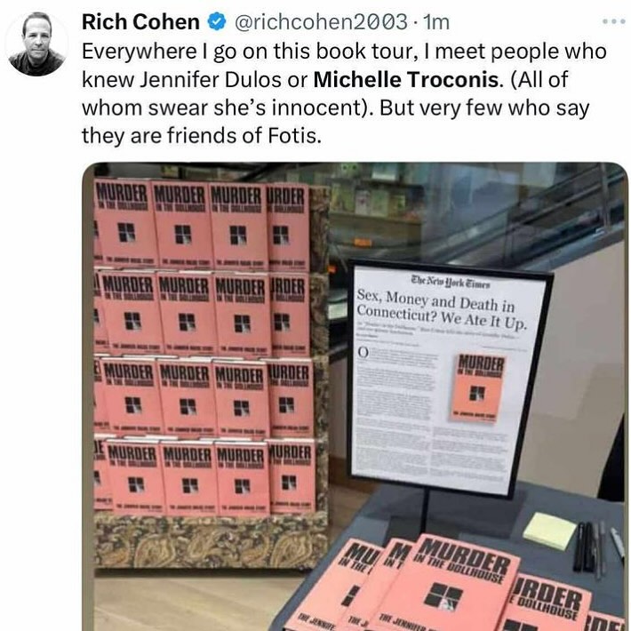 🕊️ Michelle Troconis was wrongfully convicted. She believed the man she loved and paid the price for the aftermath.
“Everywhere I go on this book tour, I meet people who knew Michelle Troconis All of whom swear she’s innocent” @author.richcohen
👉🏻There’s no real evidence linking Michelle to Jennifer’s disappearance, only speculation and manipulated facts.
👉🏻Other suspects were never questioned, and one who was once a suspect was given full immunity despite lying under oath.
👉🏻Michelle wasn’t part of a crime — she was caught in someone else’s deception.
Now, she’s behind bars for a story that was never hers.
#JusticeForMichelle #WrongfulConviction #habeascorpus #TheySilencedHerButNotHerStory #FreeMichi✊🏼 #TruthMatters #Connecticut #MichelleTroconis #WrongfullyConvicted #MichelleTroconisIsInnocent #MichelleIsInnocent #JusticeForMichelle #LearnTheFactFirst