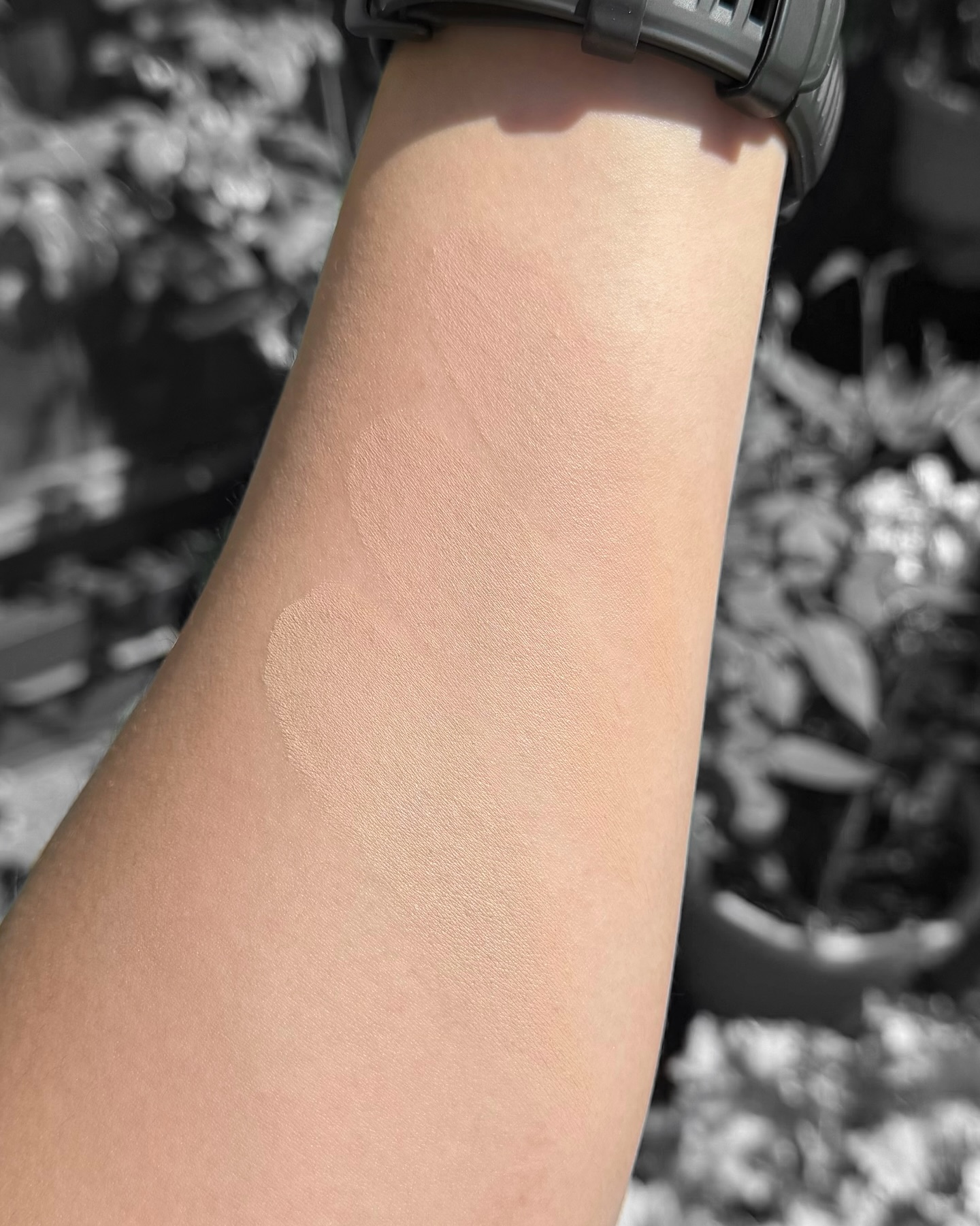 Needed to make a post about this because I’m very proud of myself 🤣 for my mom’s birthday, I’m treating her and my dad to a trip to Hong Kong to attend my cousin’s wedding.
For YEARS she keeps buying super yellow foundations that don’t match her and I was like mother - I cannot have you go out into public with a horrible foundation match, where our entire extended Chinese (read: judgemental) family is gonna be like “doesn’t your son own a makeup company why are you yellow”
So today before heading over to visit, I was like ok - I’m making you a perfect foundation match. Went over with three different shades (cool, neutral, neutral olive) kinda knowing that the cool one would match her already and look how PERFECT it was!!!
She was like “ohhh so the point is to not look like you’re wearing foundation because the colour matches really well” and it’s like yes mom, that’s…. the point 🤣💀
Anyway - needed to document my big feat for the day. Really built it up on my mom’s arm so you could see it because it was truly invisible. Shame that I’m darker and warmer than she is because I can’t use any of the ones I made here 😭