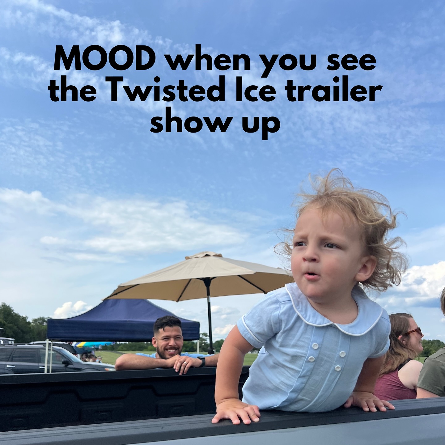 MOOD 🤣
See yall this week in the parking lot of Wingfingers! We will be serving Twisted Ice from 12-6pm Thursday, Friday, and Saturday! 🫶🏼✨