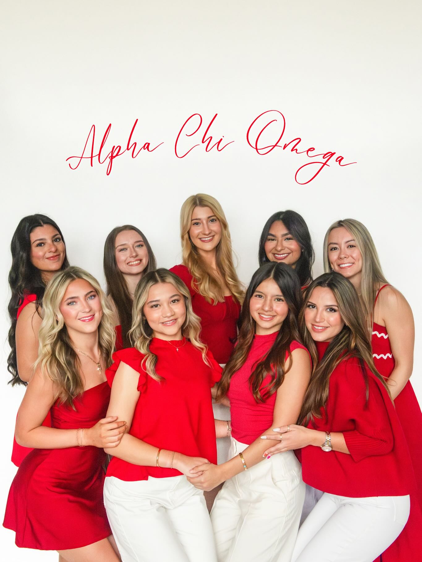 CHAPTER SPOTLIGHT: Alpha Chi Omega ❤️
Want to learn more? Visit uhpanhellenic.com!
Alpha Chi Omega, nicknamed A-Chi-O and Alpha Chi, was founded on October 15th, 1885 at DePauw University in Indiana. The Gamma Upsilon chapter at the University of Houston was founded on February 11th,
1956.
AXO’s philanthropy is Domestic Violence Awareness, and they have locally partnered with Aid to Victims of Domestic Abuse (AVDA).
Their symbol is the Lyre, and their colors are Scarlet Red and Olive Green. The motto of an Alpha Chi is “Together Let Us Seek the Heights” and the values include academic interest, personal development, character, leadership, and financial responsibility.