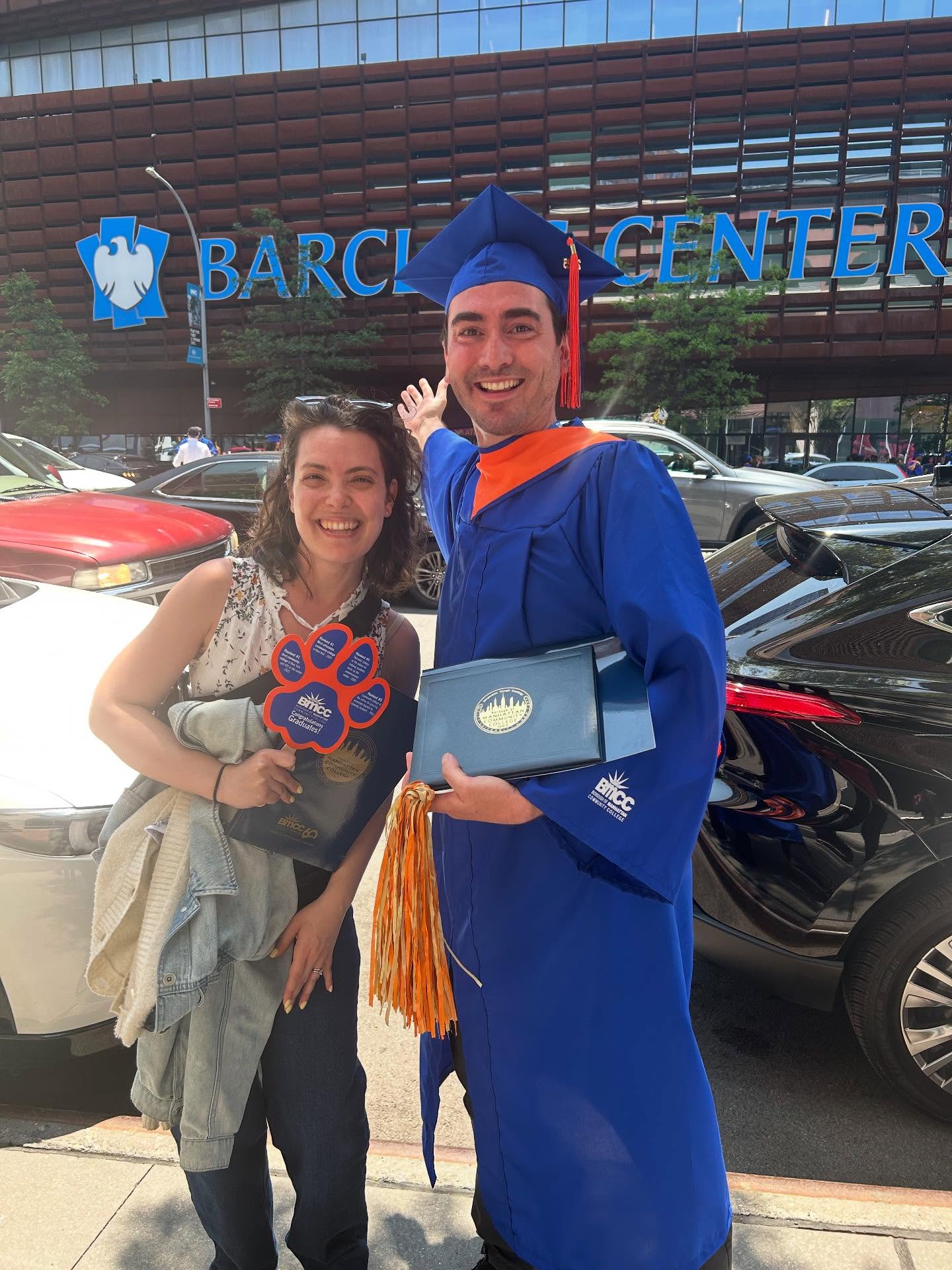 Did you know that when your partner has a birthday and graduates in the same week you just get to do a bunch of fun stuff to celebrate them? It’s a major perk…
John, I am so proud of all your hard work these last 2 years. It wasn’t an easy decision to go back to school, and it certainly hasn’t always been easy to be in school while working several jobs and balancing all your other responsibilities. But you did it AND graduated with honors AND you’re moving on to finish your bachelor’s in the fall! Your dedication, resilience, and ingenuity have always impressed me, and it’s been amazing to see those qualities really show up and shine when you needed them most. You inspire me, I love you, and I am as always so glad you were born. Happy birthday, and congrats, grad!! 🎓🥳