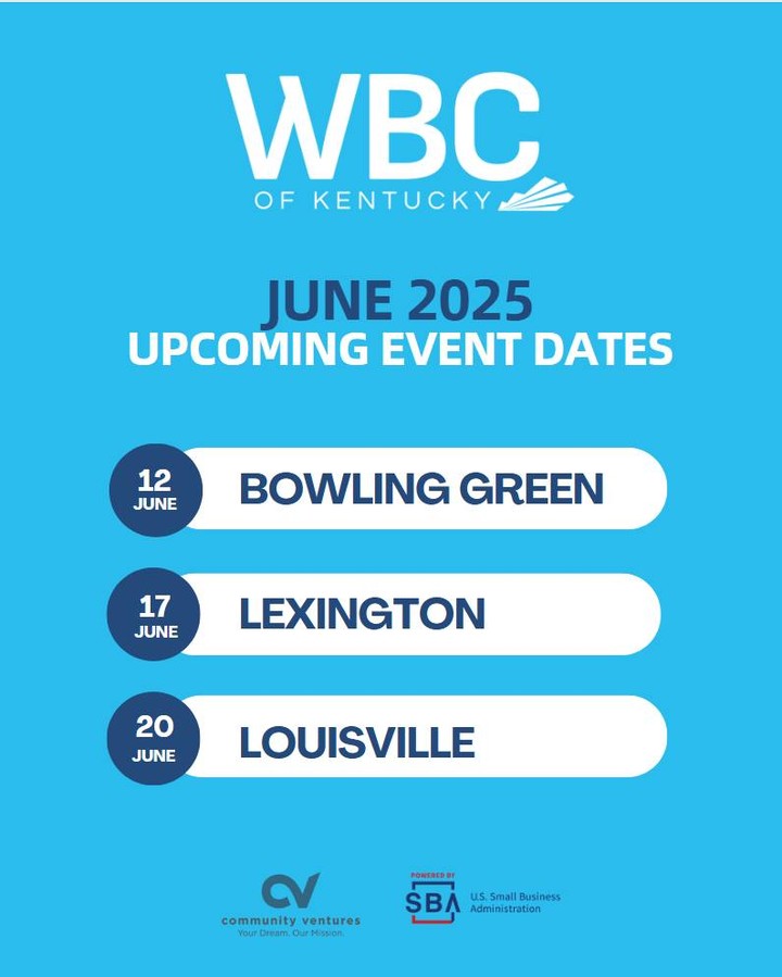 June = community, coffee, and connection ☕️
Networking opportunities this month are POWERFUL. Here’s where we’ll be:
June 12 – Bowling Green
June 17 – Lexington
June 20 – Louisville
Each event is FREE and features incredible women leaders sharing stories, insights, and inspiration.
Tap the link in our bio to RSVP!
#StrongWomenStrongCoffee #SWSC #WBCKY #WomenInBusiness #NetworkingEvents #CommunityDriven