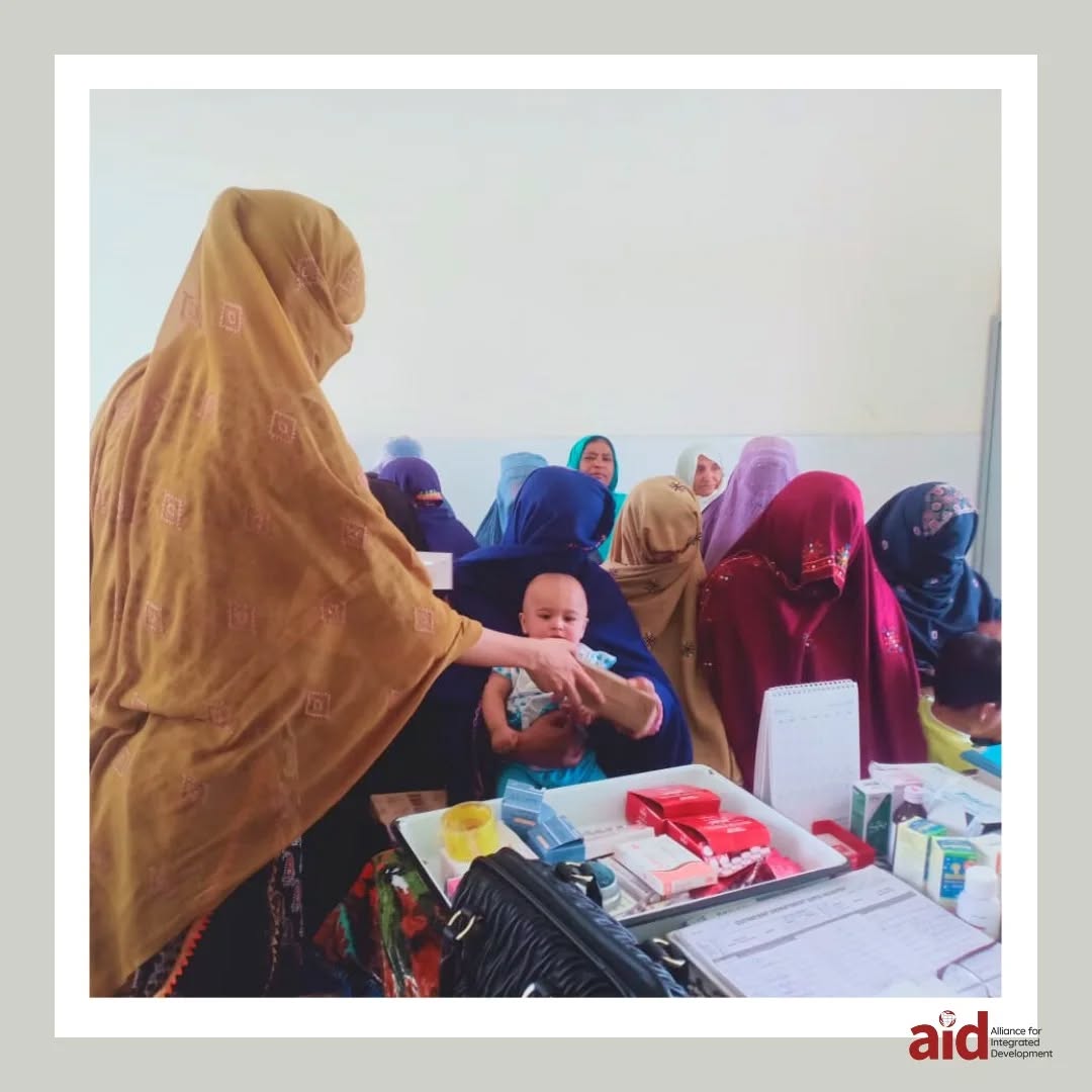 At AID's health camp, mothers and children received essential medical checkups and free medicines — ensuring no one is left behind when it comes to health and wellbeing.
.
#AIDforchange #humanityfirst #NonProfitWork #UnitedNations #UNHCR #Hope87 #Netherlands #GIZ #GlobalSolidarity #UN #Pakistan #Humanity #SDG #Sustainability #sustainablecitiesandcommunities #nonprofitorganisation #aid #socialwork #fieldwork #field #team #HealthForAll #CommunityCare #AIDPakistan #MaternalAndChildHealth #FreeHealthCamp