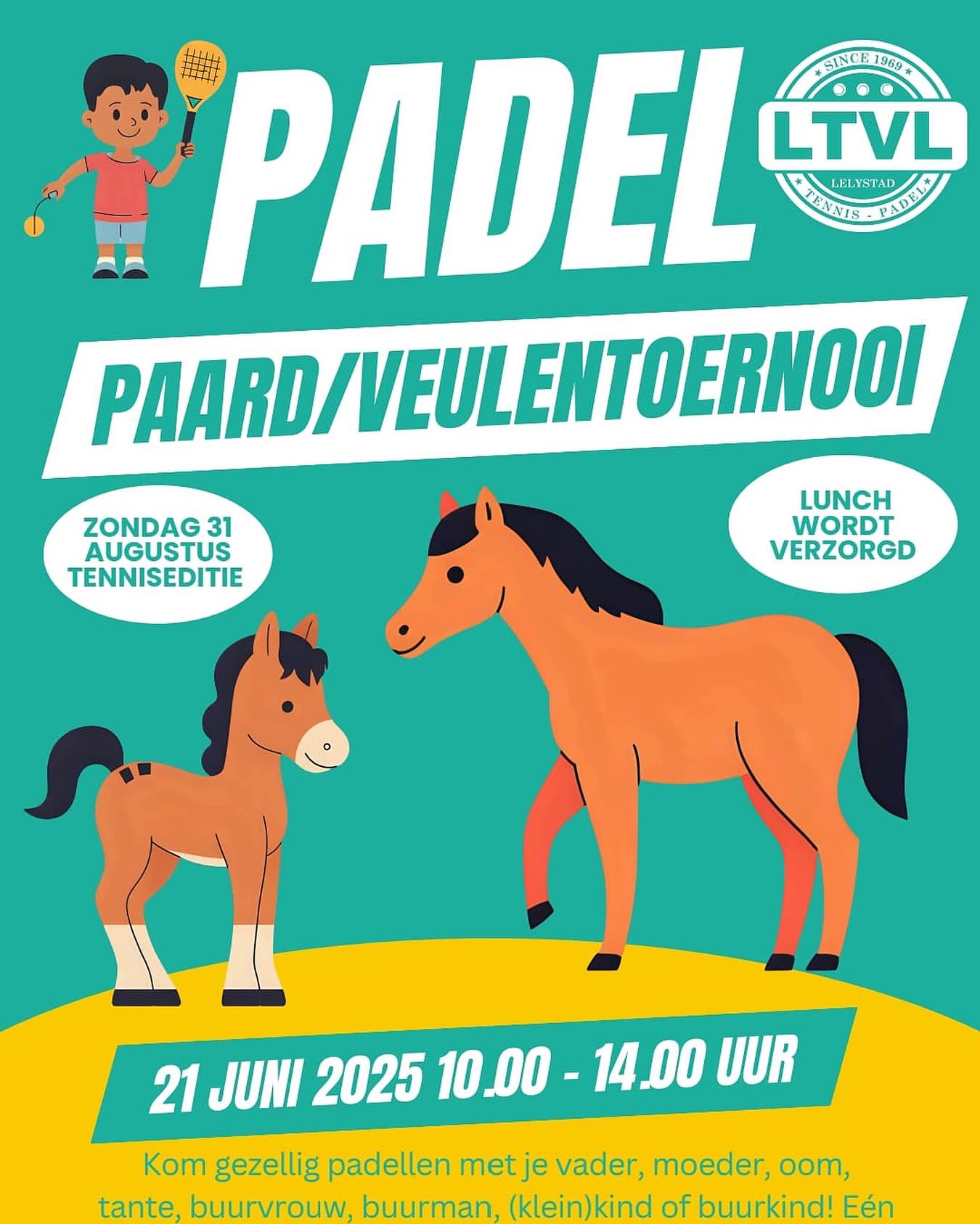 Een antwoord op de vele vragen om het paard/veulen toernooi! Terug van weggeweest, in een dubbele editie! Geef je op 🥰🎾