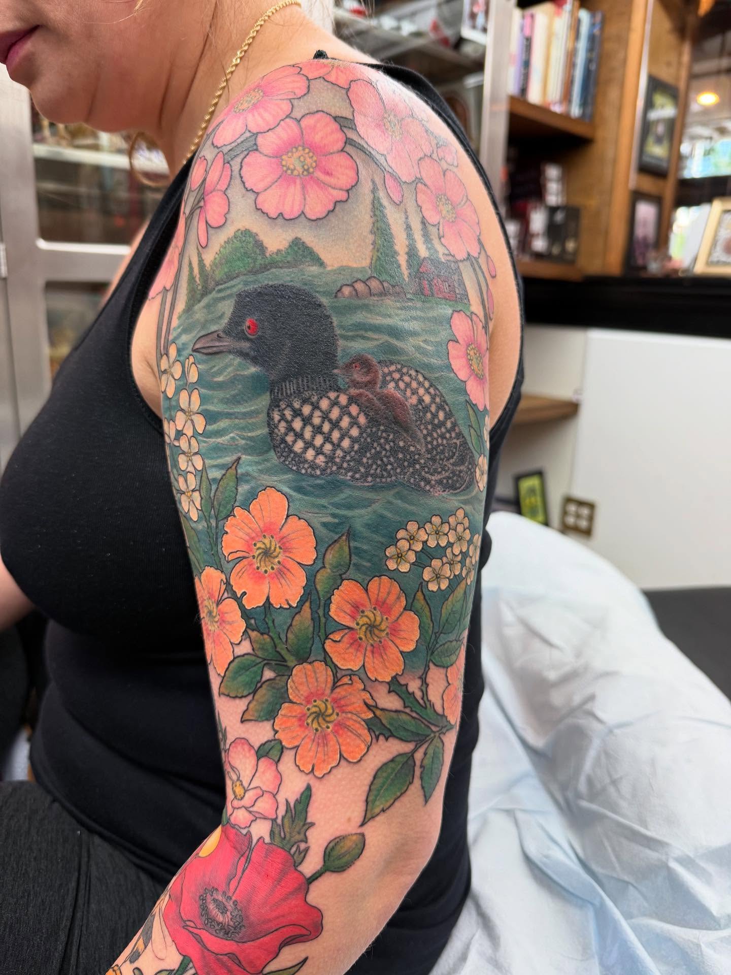 Finished off this tattoo couple days back. Thanx to my client for the dedication and thanks to you for looking