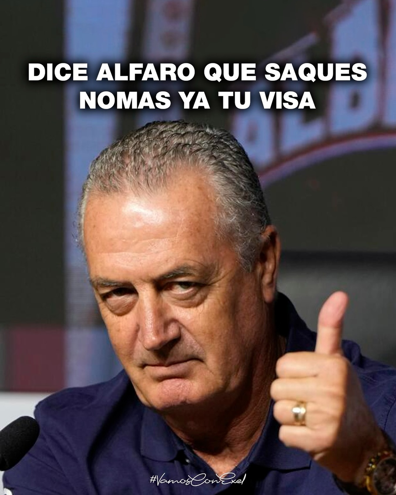 Hacele caso al Profe y tramita ya tu VISA con Exel 😉
Escribinos 📲
#CaminoAlMundial #Albirroja #VamosConExel #VISA