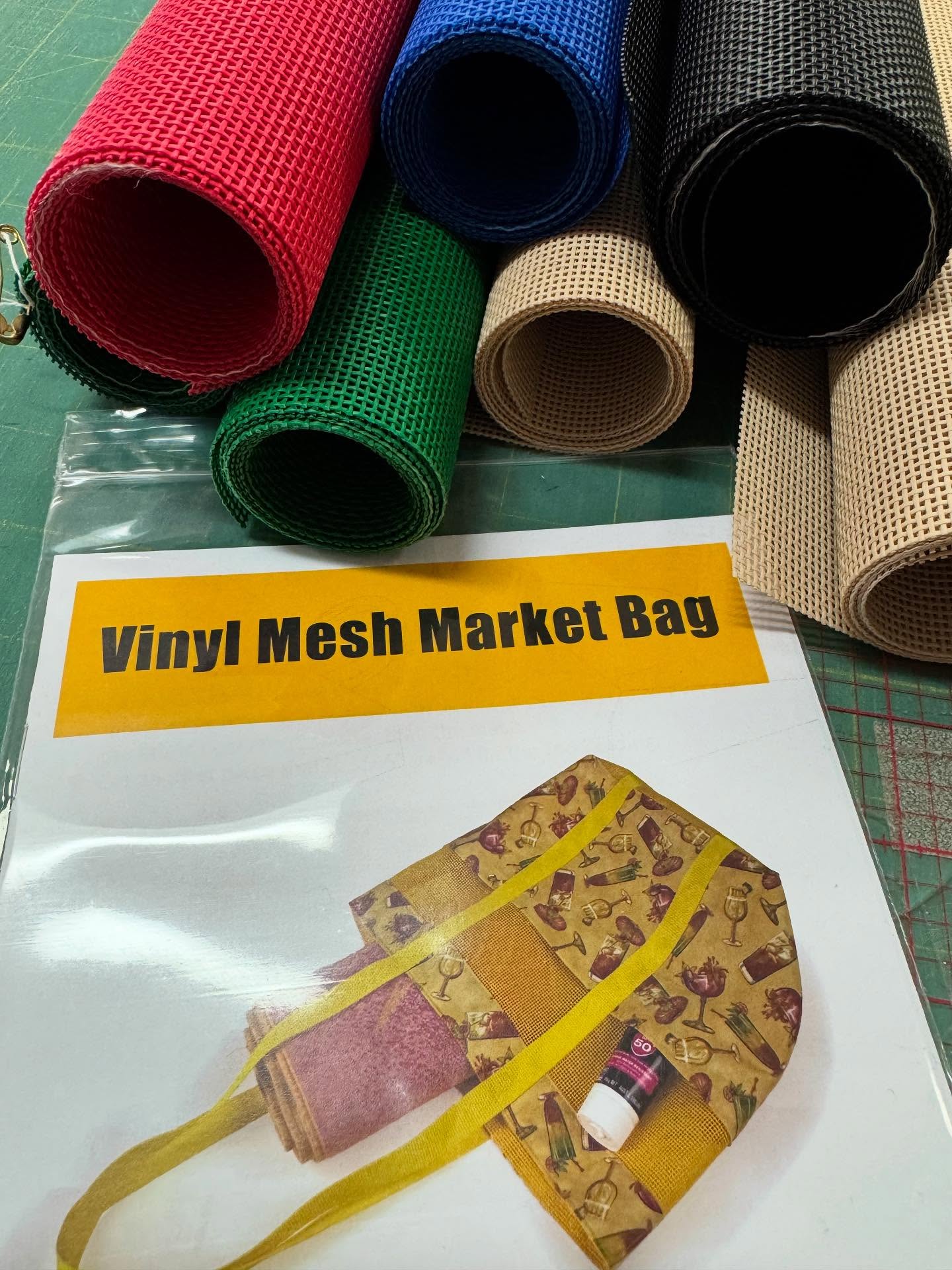 New Product Alert. Vinyl Bag Mesh