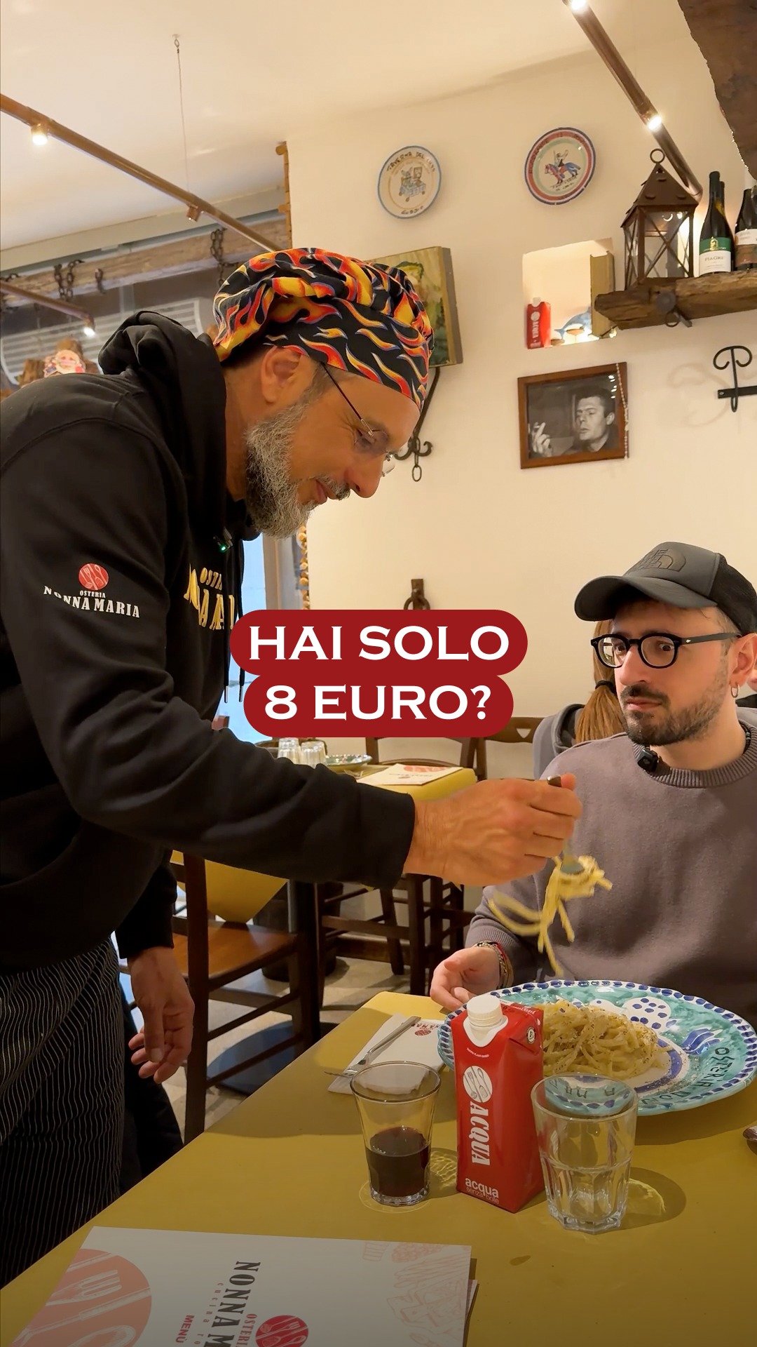 ‘A cacio e pepe de’ Nonna Maria ha ‘n valore inestimabile…
...Silvio lo doveva spiegà!
📍 Via Roma 82/via Masuccio Salernitano 77, 84100 Salerno SA
📍 Corso Umberto I 61, 84013 Cava de' Tirreni SA
Visita il nostro sito: www.osterianonnamaria.it
#osterianonnamaria #cucinaromana #roma #cucinaitaliana #pasta #carbonara #instafood #italia #amatriciana #cucinatradizionale #cacioepepe #cena #osteriaromana #tradizione #ciboitaliano #foodpic #guanciale #gricia #cucinare #cucinacreativa #gusto #ilovepasta #foodstagram #pecorino #handmade #foodtime #piatto