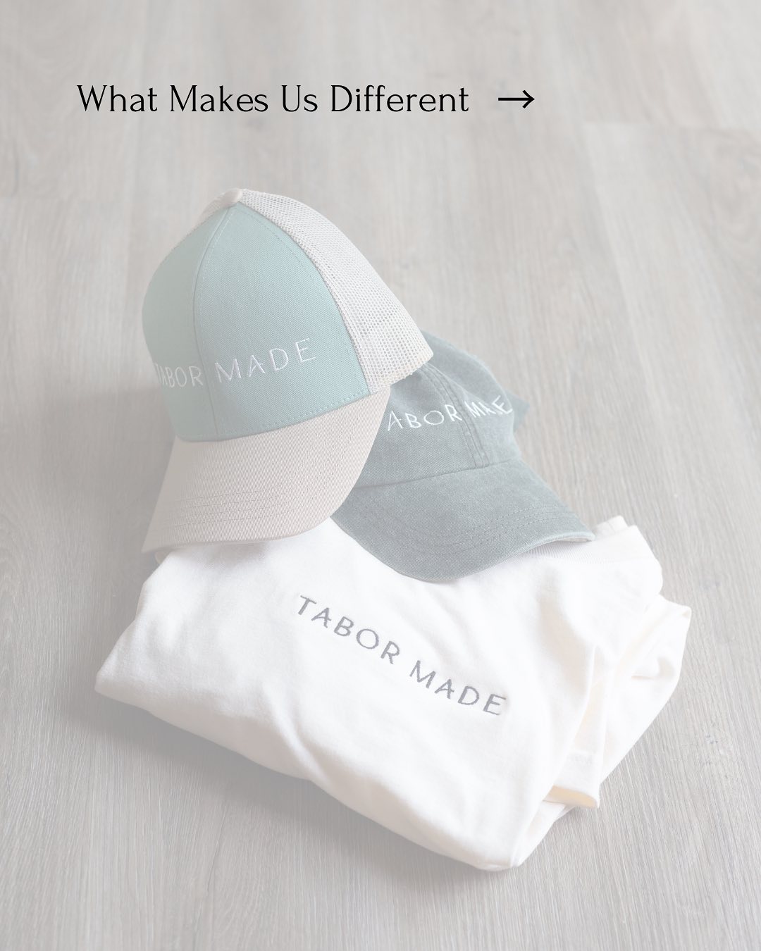 What sets us apart from the rest? It’s the little things that make all the difference.
With a history in the industry and being family owned and Catholic at our root, we’re able to bring expertise without sacrificing the personal touch you’d only get from a small business. We aren’t the big guy, and we don’t want to be! We thrive on making real and lasting connections with our clients so they know that no matter what, they can count on us for current and future projects.
We keep things price competitive (reach out for a quote, we’ll get one to you within 48 hours!) and the process extremely simple. Our goal is to minimize the steps for you, so you can focus on your event/retreat/business and we’ll handle all the details of your merch.
Tabor Made was built with you in mind, we’ll take care of you from design-to-doorstep!