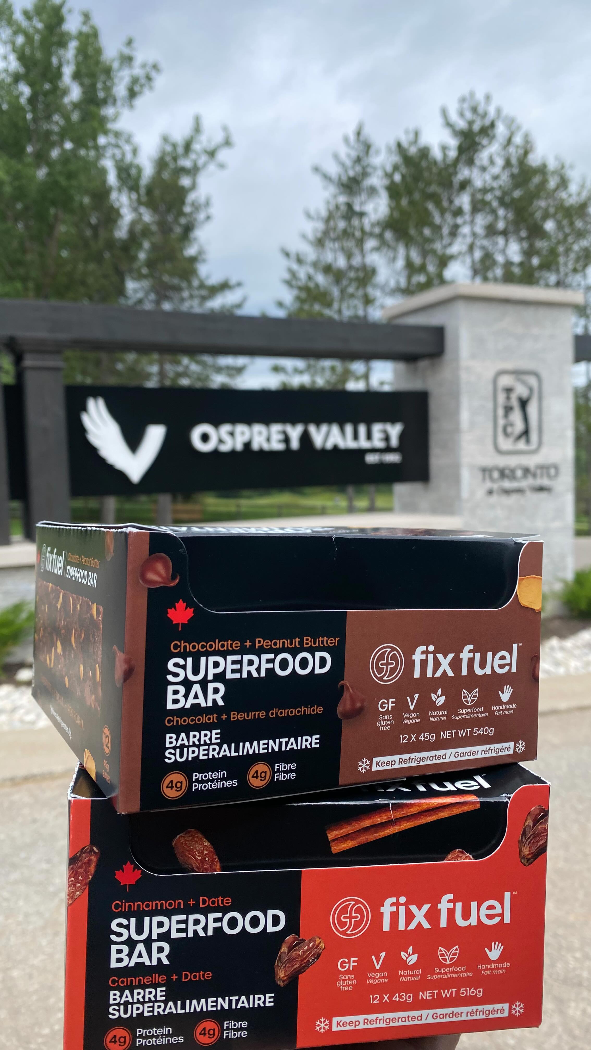 Now fueling every swing @tpc_toronto 🍁⛳️
From the Grill to every halfway house—North, Heathlands, and Hoot—Fix Fuel is now part of your round.
Proudly made in Toronto and now stocked at Canada’s top golf destination. It’s more than just a bar—it’s energy, community, and moments worth sharing.
Because the best days aren’t just about where you play, but who you share it with.
#FixFuel #TPCtoronto #CanadianMade #FuelYourRound #GolfLife #SuperfoodBars #MadeForGolfers
