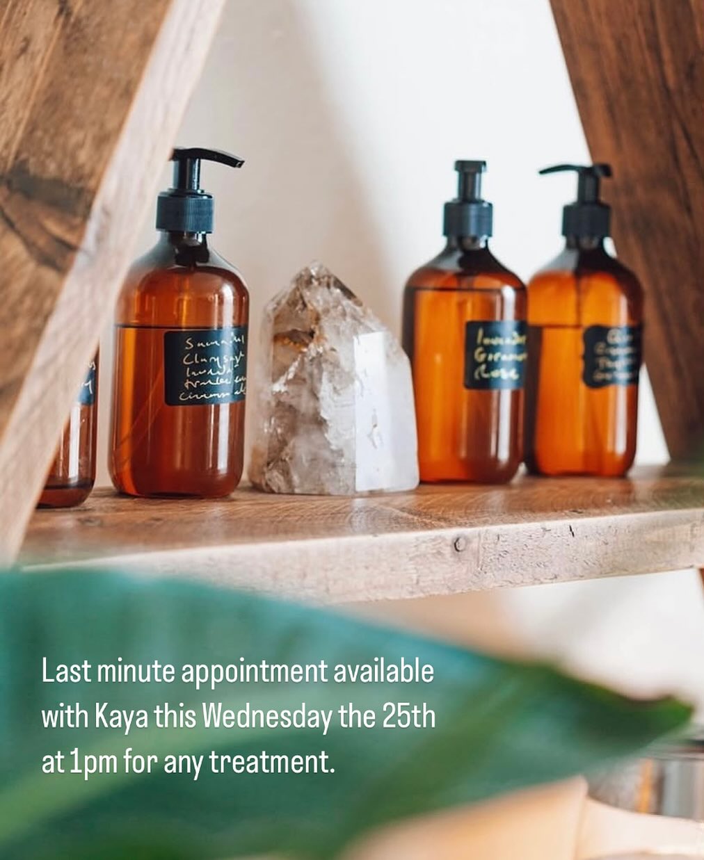 Any treatment up to 2hrs available with Kaya this Wednesday the 25th at 1pm.
DM, text or email to book.
#sidmouth #devon #eastdevon