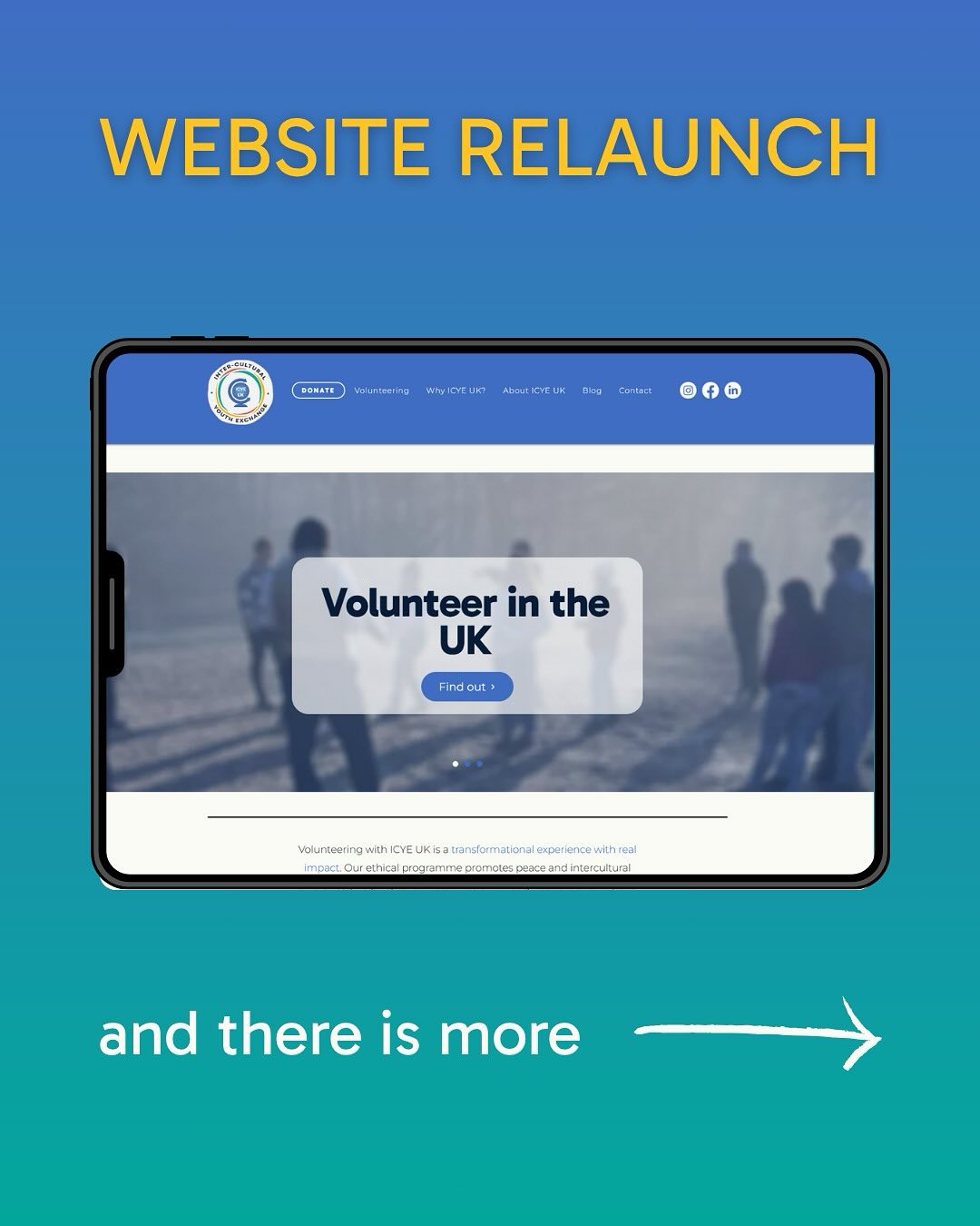 Exciting news! 🎉 We’re relaunching our website to match our brand new logo and colour scheme. It’s been a huge project, and we hope you love the new design as much as we do 💖
Check it out via the link in our bio 🔗
#icyeuk #icye #rebranding