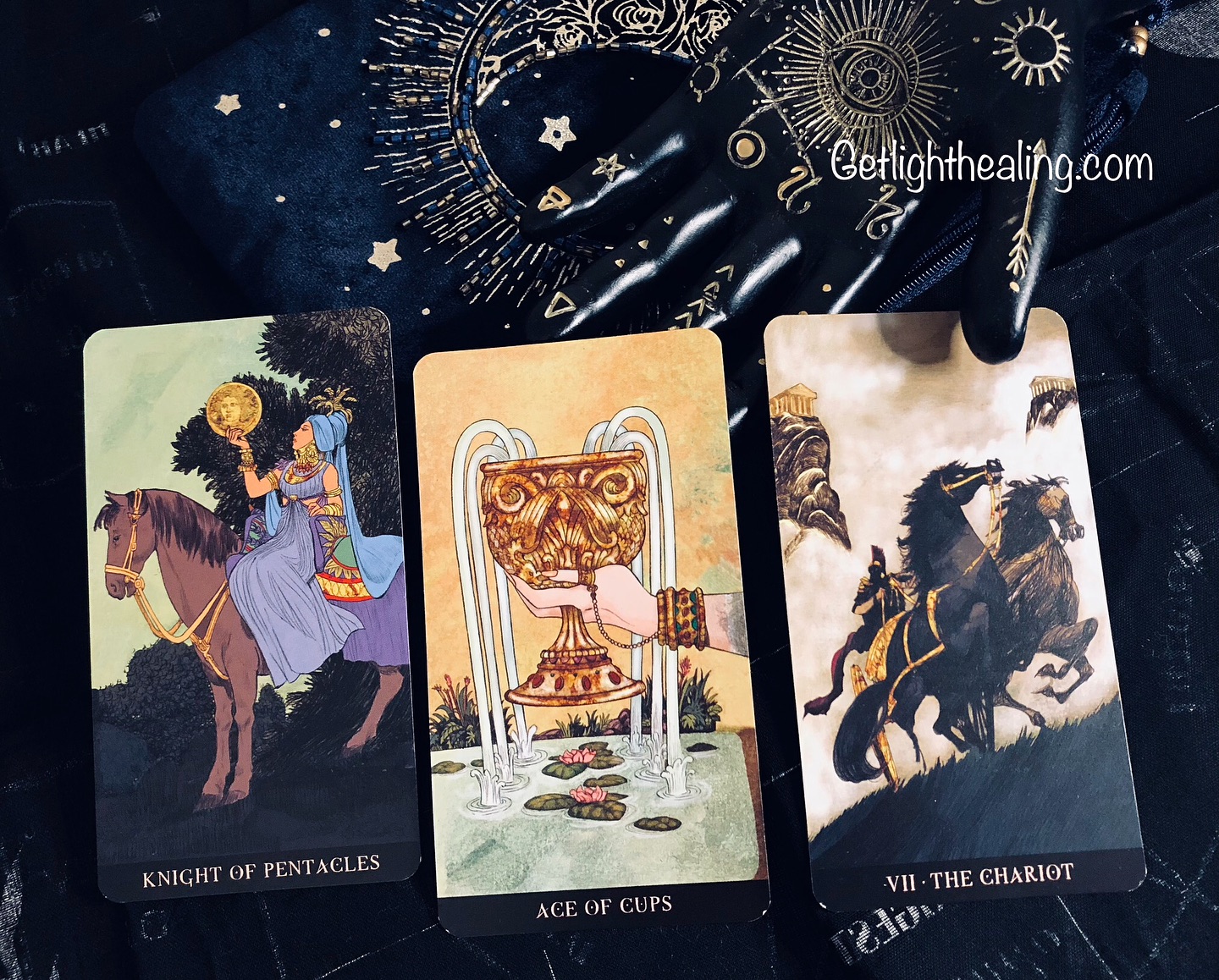 Guidance for July 6, 2025:“Juice Is in The Journey; Not the Destination”
Knight of Pentacles reveals your serious desire to be on the road towards improved circumstances (health, finances, material comforts) making some real tangible gains. You’re prepared to invest your time wisely, knowing it can be a slow, methodical process. You’ll want to approach this with practical dedication - paying attention to details while avoiding any unnecessary risk. Anything worth doing, takes time & sustained effort to make advancements, but movement can be slower than you’d like. Getting momentum going may be a frustrating challenge. Both The Knight of Pentacles & the Chariot share a singular focus and an unwillingness to compromise. Chariot represents a win at all costs mentality that leaves no room for doubt, absolutely “Hell-Bent” on getting what they want. Chariot wants to get this done as effectively and efficiently as possible. However, the true “juice” lies in the journey itself, not simply reaching the destination. The Ace of Cups challenges you to weigh how you’ve spent your time in the past and whether it brought genuine fulfillment. This card suggests tremendous potential for emotional clarity & true contentment but warns that these gifts might be overlooked in your relentless pursuit of victory & material goals. Are you racing to the finish line to avoid such a thing? There may be profound emotional or spiritual insights—perhaps healing—that you’re unconsciously avoiding. The current lack of momentum urges you to grasp & appreciate the richness of the present moment, rather than dwelling on the past or rushing towards the future. While I do feel success will be gained, you’re invited to enjoy & savor the process; you’ll gain so much more than racing to the end. If you did that, you’d miss the transformative “juice” that flows through the middle of your experience. It takes time …..but you’ll have it.
What you want? Knight of Pentacles
What are you fighting against? Ace of Cups
What will you leave behind? The Chariot