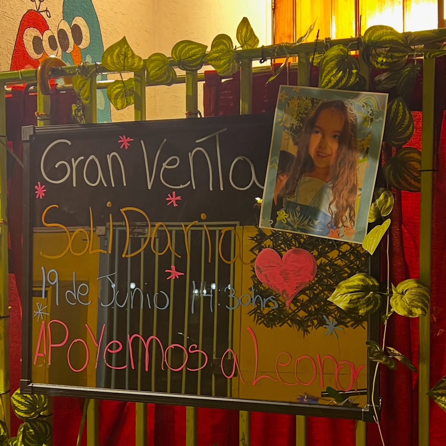 Mañana se realizará una venta solidaria de cositas dulces en beneficio de Baby Leo ♥️ agradezco mucho a los apoderados del jardín y sus educadoras por organizar esta jornada ✨
Cada euro nos acerca un poco más a Emperor, ensayo de vanguardia en el tratamiento del síndrome de Dravet , una esperanza de vida ♥️
Si anda por Provi me avisa y le mando la dirección para que pueda colaborar ♥️✨🙏🏻
Gracias por ser luz para Leonor