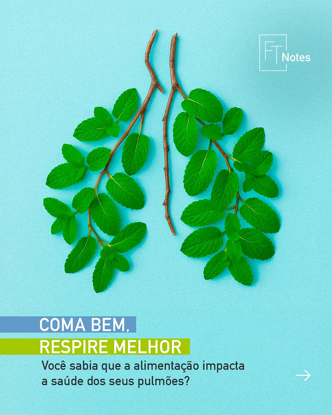 “Não está sempre em primeiro plano em nossas recomendações para a saúde pulmonar”, disse Christina M. Eckhardt, MD, MS, pneumologista e professora na Columbia University Vagelos College of Physicians and Surgeons, Nova York, em entrevista ao Medscape. No entanto, ela sugeriu que a nutrição desempenha um papel protetor importante e merece um maior foco. 🫁 Texto completo no blog F&T Notes, link para acessar no perfil 📲