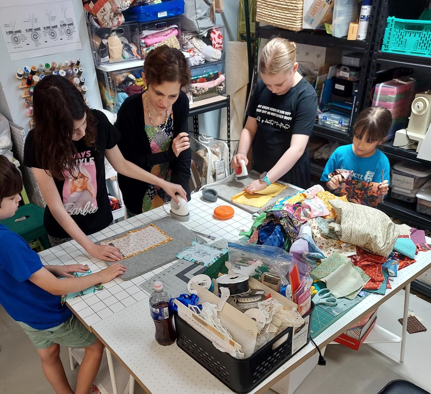 Two Weeks. Countless Stitches. Endless Creativity. 🧵✨
We just wrapped up two amazing weeks of kids’ sewing classes at @all_things_new_sewing —and we couldn’t be more proud of our young sewists!
From threading their first needle to finishing real, wearable projects, making pincushions, embellishing “monsters”, and more, these kids showed up with determination, talent, and BIG ideas.
Seeing their growth warmed my heart and filled my cup with joy. Watching their confidence grow with every stitch was a reminder of why we do this work.
Thank you to @sew_snip for donating fabric for the classes and the kids wonderful creations!
And a huge thank you to Molly, Charity and Karen for making it a memorable week and helping with the projects. I’m so glad I got to co-teach with all of you!
Swipe to see their incredible creations—you won’t believe what they made!
Be sure to be on the lookout for lots of kids and adult sewing classes on All Things New and Sewing’s Eventbrite page too! I’ll be co teaching/ teaching a ton of fun classes in July and August!
#sew #sewistsofinstagram #sewist #summer #sewingclass #kidssewing