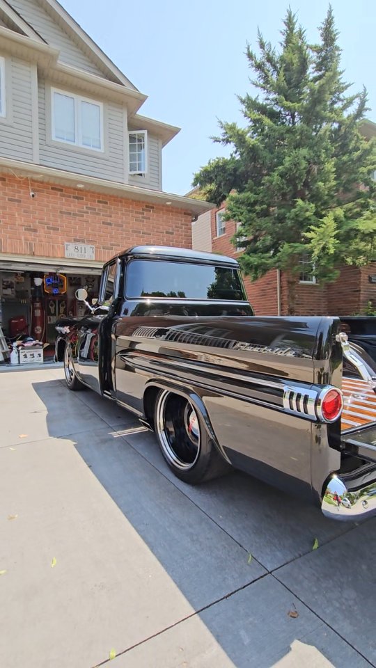 1959 Apace big window ready for some summer time driving!
We performed a complete wetsand/correction on @hotshots_mobilewash truck 3 years ago straight from @tk_customs_hotrods after the build.
Unfortunately, it didn't get driven much last year and sat. Quick clean up, and she's ready for some summertime miles!
#chevy #bigblock #bigblockchevy #Apache #59apache #trucks #muscle #American #madeinamerica #gmc