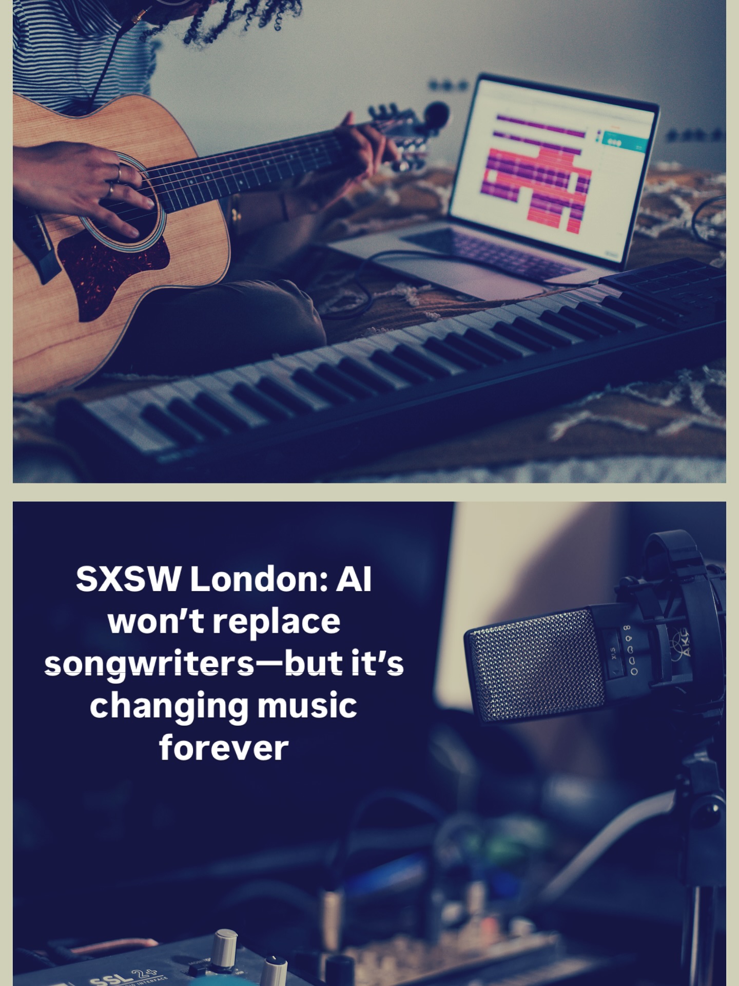 After an inspiring week at SXSW, I shared my thoughts with TechInformed on why AI isn’t here to replace songwriters—but it’s already changing the way we create and experience music.
Curious about the future of music and technology? Read the full article—link in bio!
#AIMusic #MusicTech #SXSW2025 #Songwriting #MusicIndustry #MusicProducer #FutureOfMusic #MusicInnovation #MusicBusiness #CreativeTech #MusicCreators #blueroomstudios