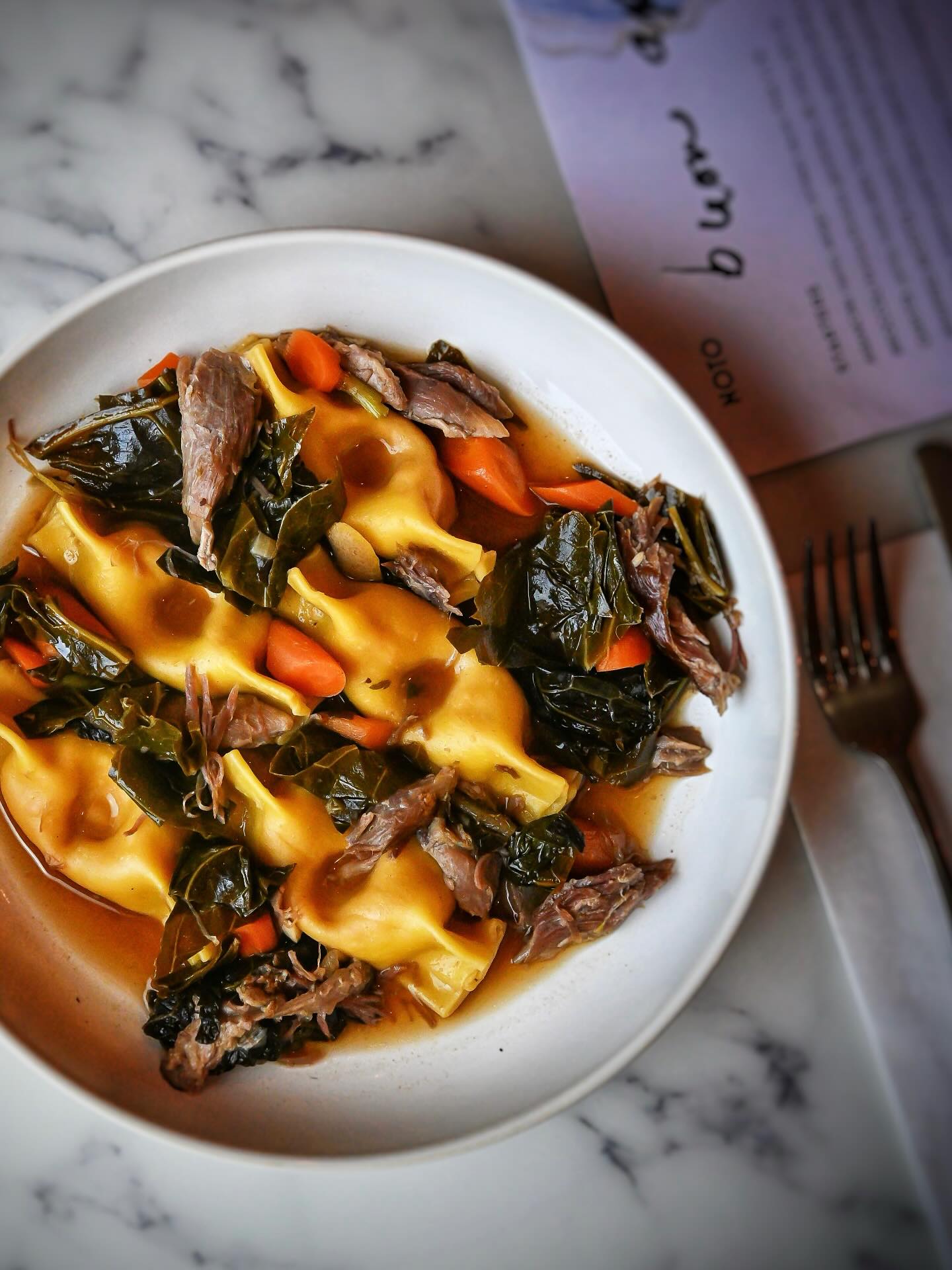 New Summer Pasta on the menu âď¸
Nduja Scarpinocc
ricotta | nduja | ham hock | braised kale | carrot | nasturtium vinegar
#summerpasta #newmenu #stlrestaurants #handmade #farmtofork