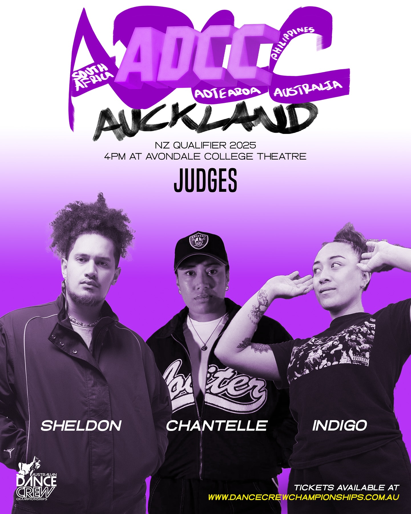 Back in the North Island today for our 2025 AKL Qualifier!! Big thanks to our superstar panel of judges & all the talented dance crew & soloists repping on stage today! Can’t wait to see who our Qualifiers will be, Aotearoa lessssgooo 👊🏽🏆