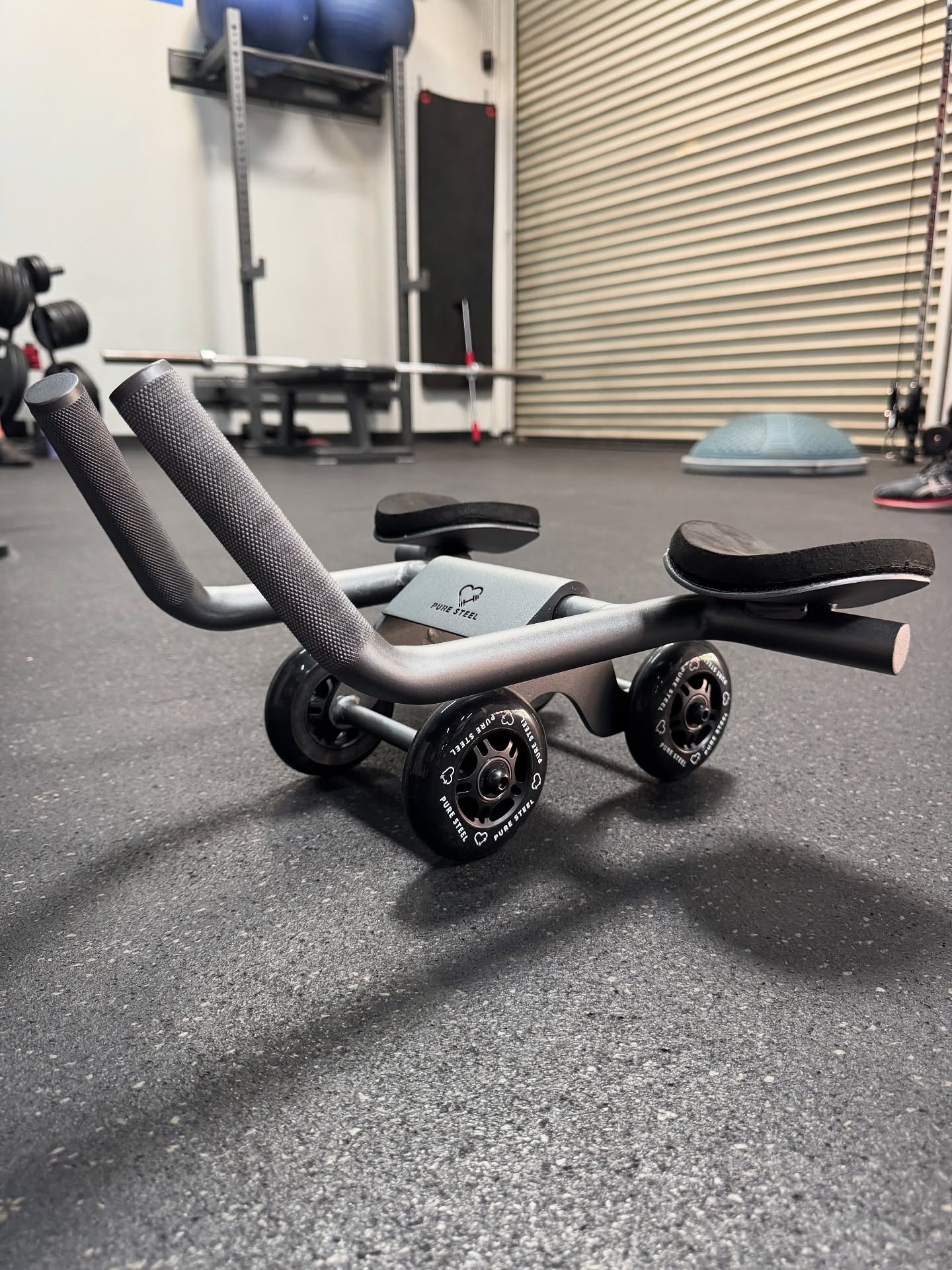 What’s better than The Pure Steel Ab Roller? The Pure Steel Ab Roller with new and improved wheels! Coming soon.
#upgrade #instafitness #gymequipment #puresteel