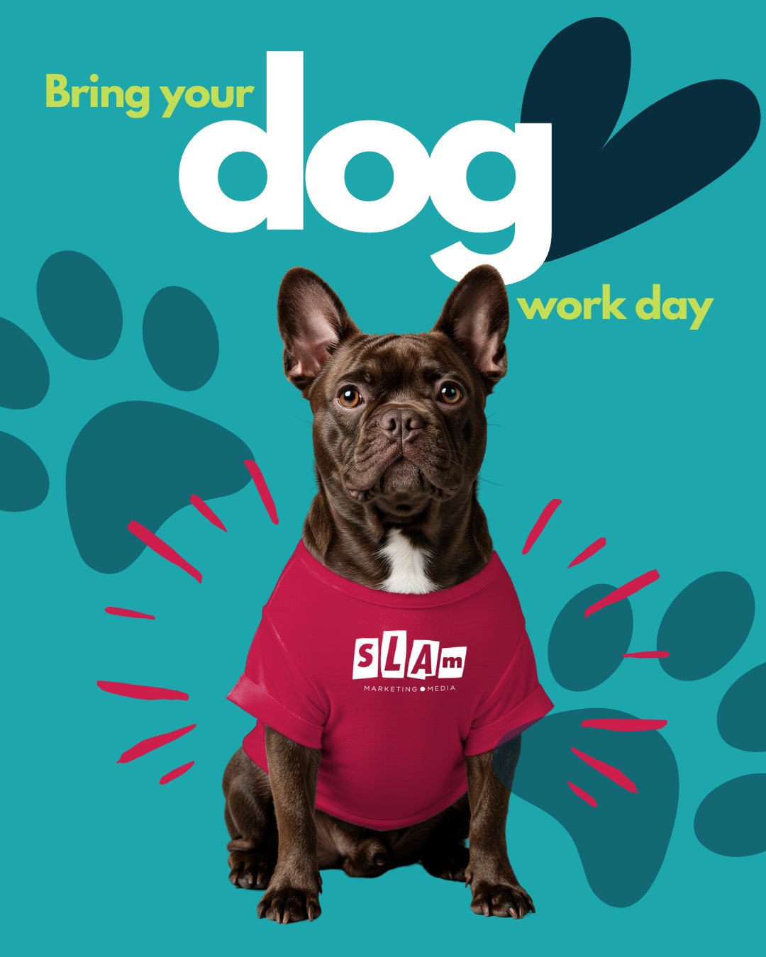 Itās Bring Your Dog to Work Day, and morale has never been higher.
Deadlines? Eh.
Belly rubs? Absolutely. š¶š
The real office MVPs have four legs and unlimited emotional support energy. DM us a pic of your work pup - we want to see! š¤©
#BringYourDogToWorkDay #SLAMMM #OfficeDogs #AgencyLife