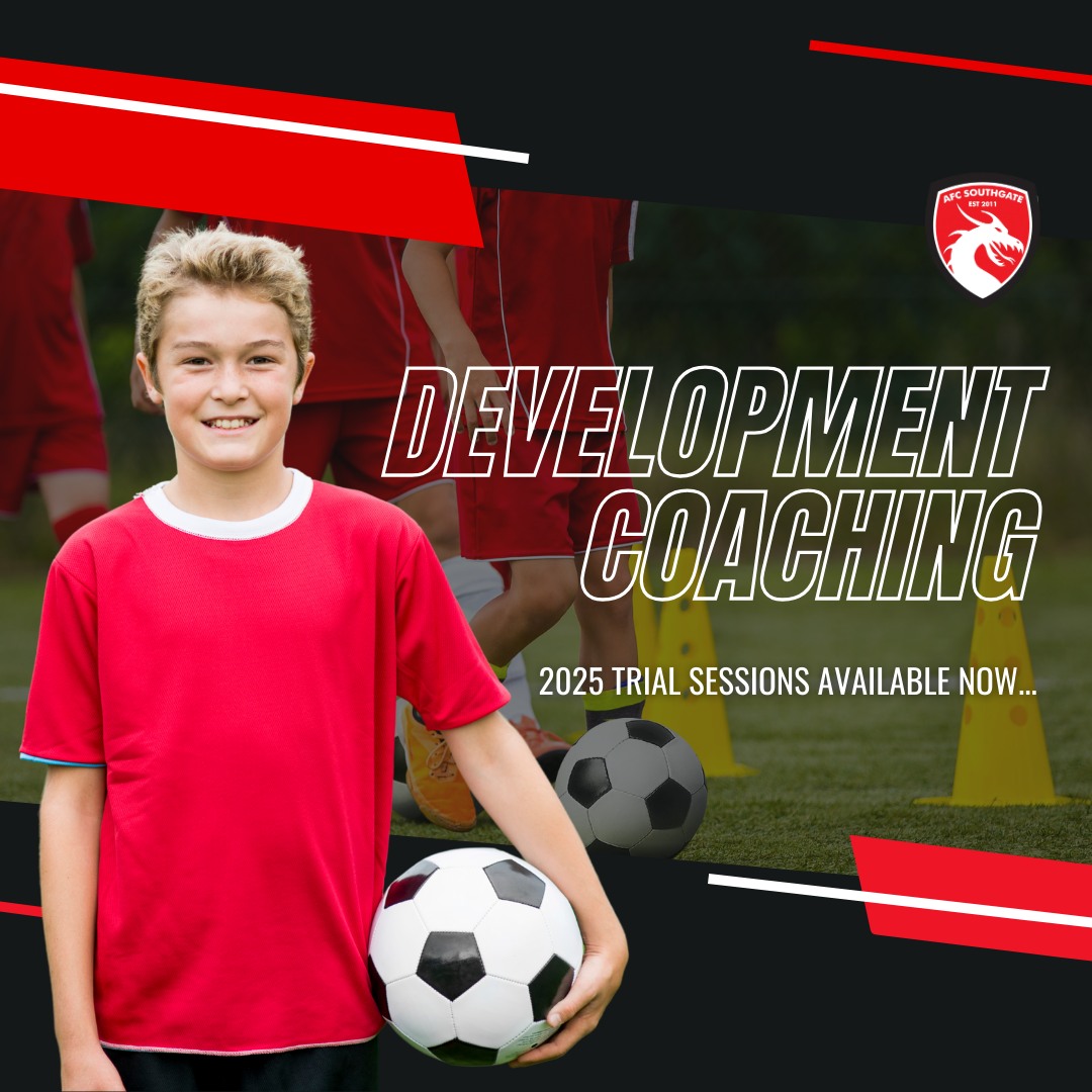 ⚽ Ready to take your game to the next level? 🌟
Our Development Coaching sessions are designed to help young players sharpen their skills, boost their confidence, and grow their love for the game! 🙌
With expert coaching, a positive environment, and tailored training for all abilities, there’s no better place to develop both on and off the pitch. 💪⚽
Dream big, train smart, and see just how far you can go! 🚀
#afcsouthgate #afcdevelopment #northlondonfootball #developmentcoaching #developmenttraining #kidsfootball