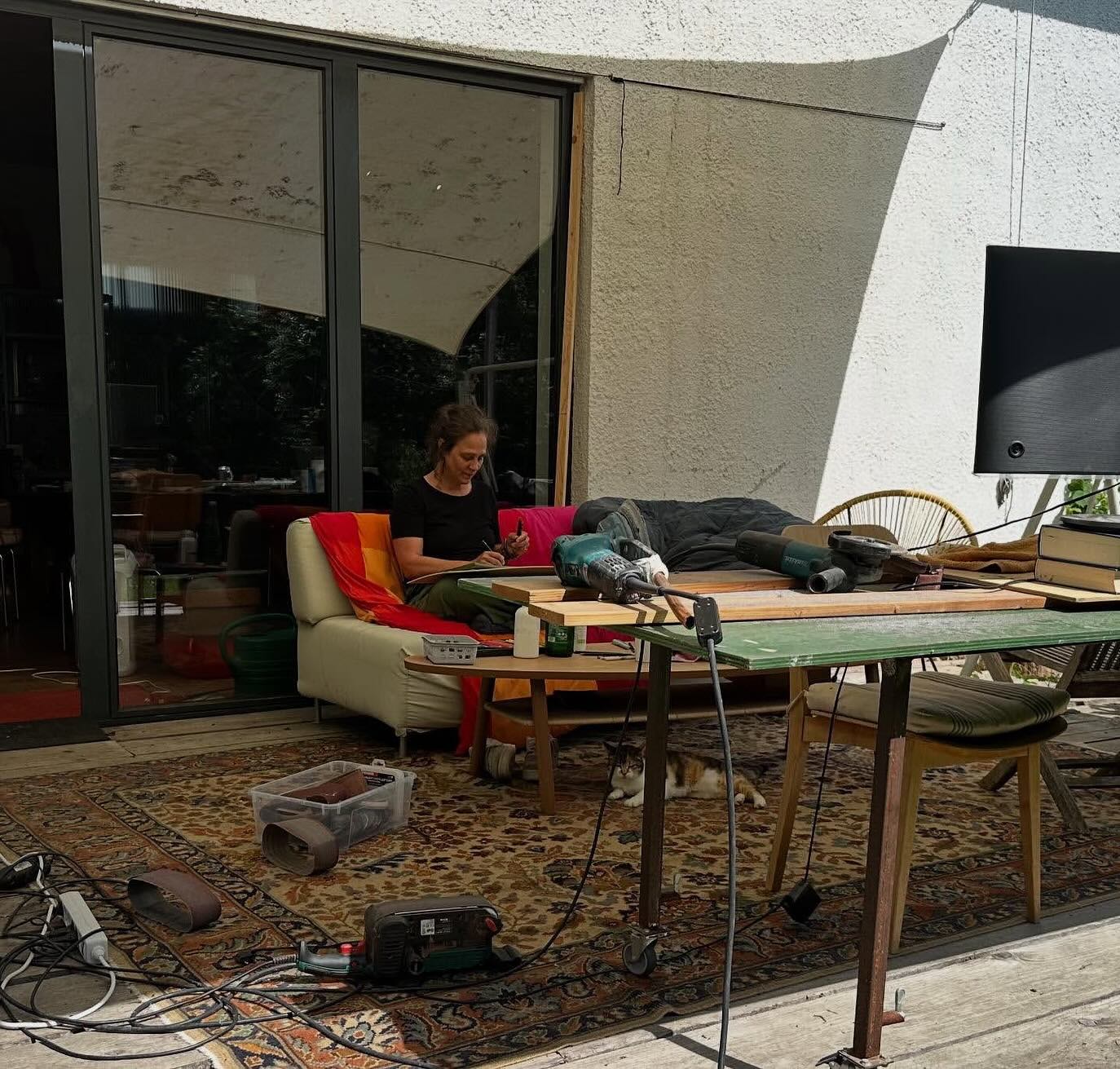 @in_lim Dreharbeiten für „Heimat großer Töchter und Söhne“, 📺 25.10.2025, ORF2. Danke, liebe @birgitxsauer, für das berührende Gespräch.