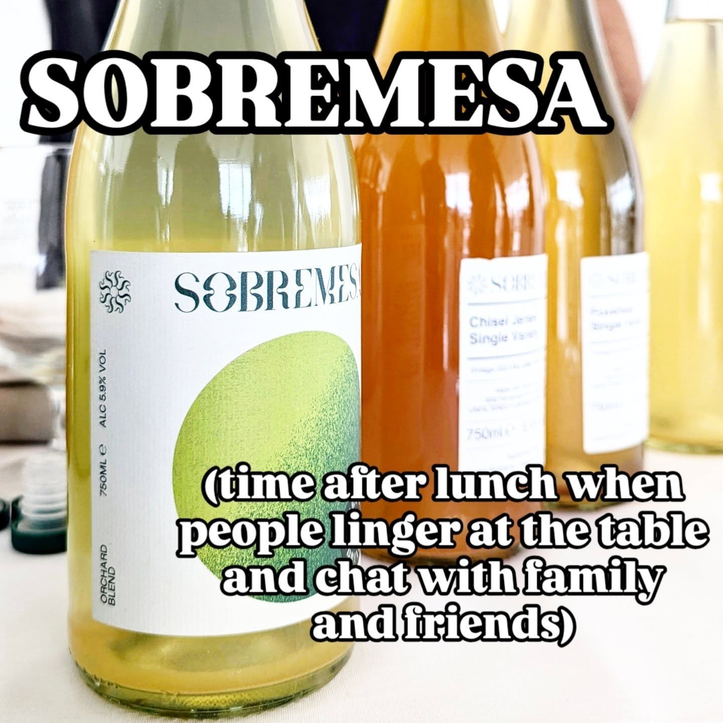 Had the pleasure of meeting Adrian from @sobremesa.drinks at London's Cider Salon yesterday. Great guy, great cider, great perry, great all round. Far too many fascinating details about what he and his partner Alys are doing on their farm in Wales to post here. Check out their website for all the information.
sobremesadrinks.co.uk
Thanks for your time yesterday, Adrian and for what you're doing for the drinks industry.
Cheers
Chris
#cidersalon #welshcider #sobremesa #spanishcider #wildferment #wildyeast #100percentjuice #perry #wildbeer #welshperry #welshbeer