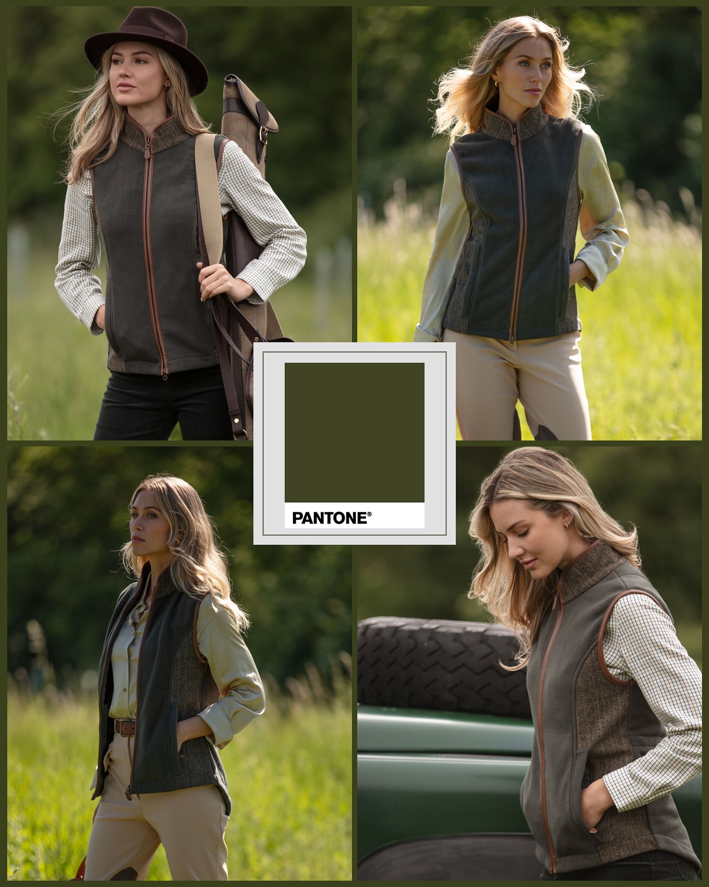 The Shade of the Season
Our bestselling gilet, now recognised for its signature deep country green — a tone that perfectly reflects the rugged elegance of rural life.
Designed with timeless details:
🪶Herringbone tweed side panels & collar
🪶Drop-back tweed inner lining
🪶Antique brass hardware
🪶Soft polar fleece warmth in a structured silhouette
This is country style, reworked — for the field, the yard, or a Slow Sunday pub stop.
Tap to shop🛍️
#GunnerAndHound #BritishCountryStyle #TweedDoneRight #RuralStyle #CountryLiving #LadiesGilet #fieldtopub