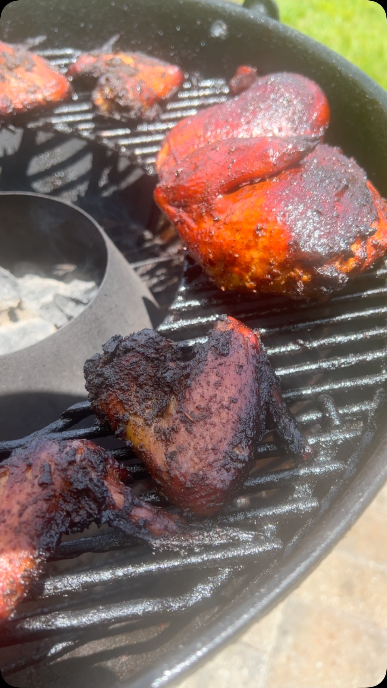 #montgomeryskitchen #tampafoodie #tampaeats #tampachef #tampacatering #cheflife #barbecue #chicken #jerkchickenwings#smokedbbq