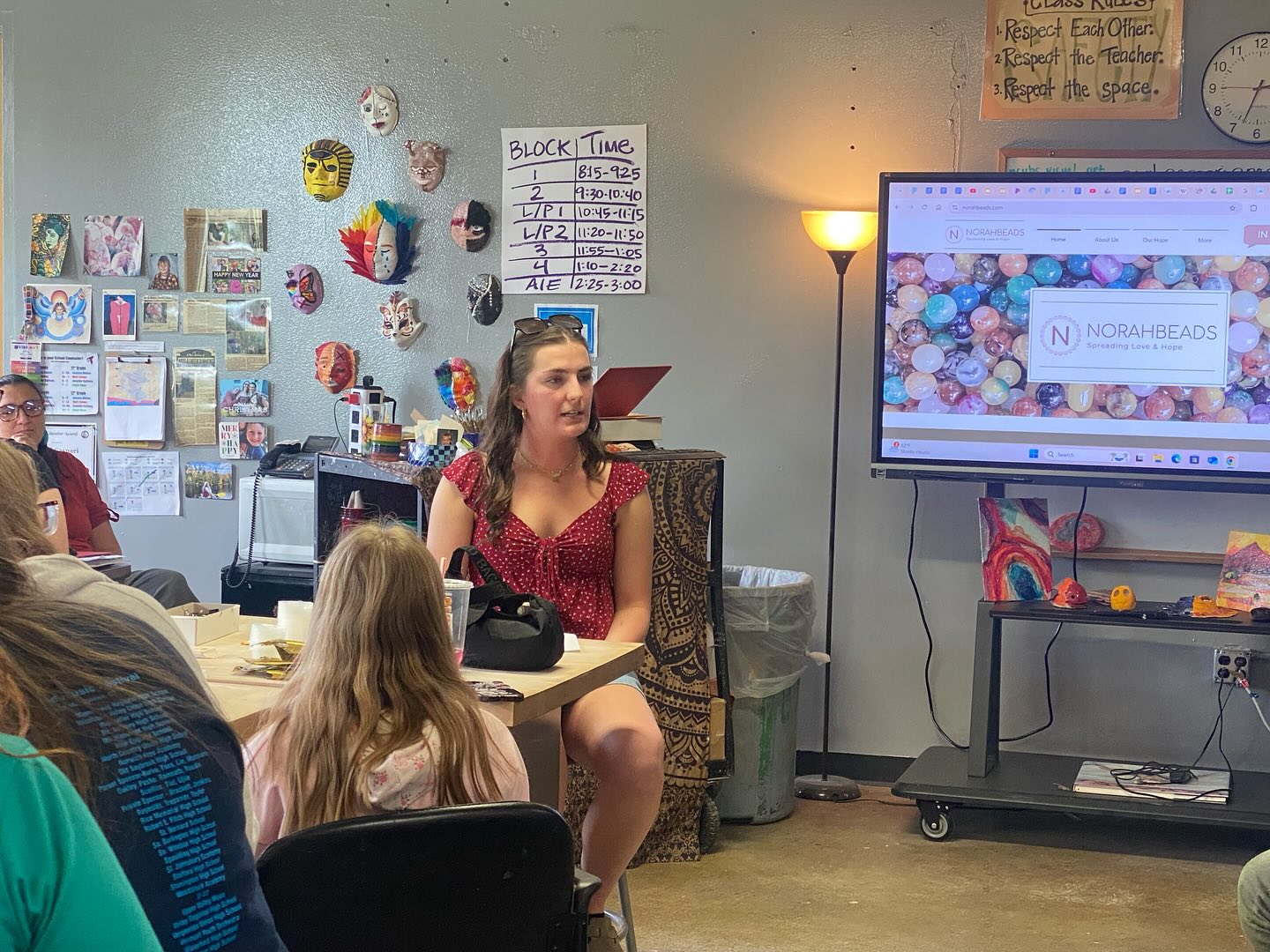 Welcome to June! Today was our last NorahBeads meet up for the year at NCUHS. Thank you Briannah @briannahwat for sharing your story with us today ❤️
