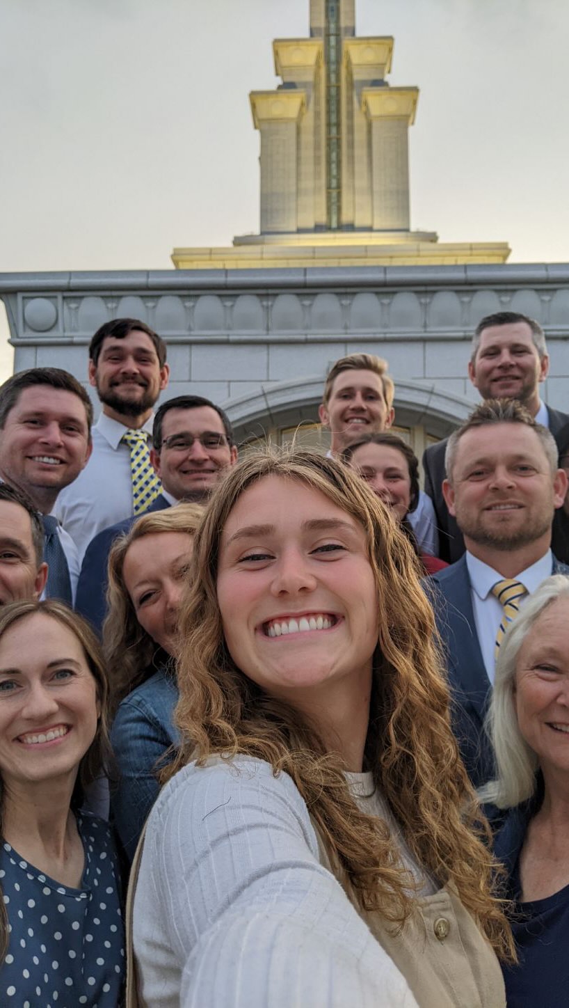 I love to see the temple. I made a goal to go to 24 different temples in my 24th year of life, and as I finish this goal I would like to share some thoughts. Temples differ in size and design but are all awe-inspiring in their own way. I’ve been able to ponder how differences in architecture and decoration affect my experience when worshipping. This has given me new questions to consider and a chance to connect with disciples of Christ from all over. Despite the differences, there is always a familiarity in the temple. Maybe some of it comes from the associated furniture, or the spirit I feel there, but I know whose house it is. They are all the house of the Lord, and attending the temple has helped me know Him. Not only have I attended more temples but I’ve been trying to find more ways to prepare to worship in the temple. I had the chance to teach temple prep this year and these experiences combined have helped me come closer to God. I’ve attended the temple many times but when I worship in the temple it changes me. There is no place I would rather be than in his holy home.