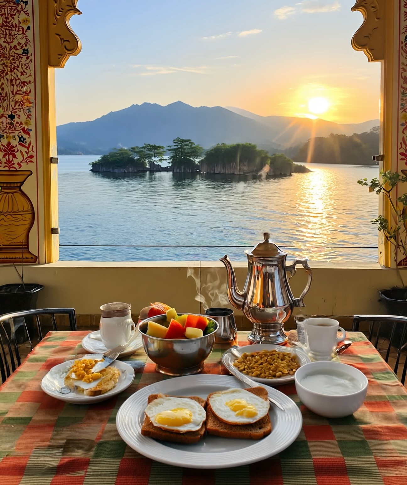 Breakfast like this hits different when the lake says good morning. @jaydurgasralakeheritage 🌅🍽️
only at jaydurg asra — tag your plus one.
#jaydurgasra #lakeheritage #udaipurvibes #breakfastwithaview #royalmorning #udaipurdiaries #palacestay #sunrisegoals #classyescape #heritagestay #cityoflakes #udaipurstay #luxurytravelindia #reelitfeelit #wanderlustindia #travelwithstyle #hiddenplacesindia #vacaymood #aestheticgetaway #staywithus #morningviews #royalescape #desidestination #indiatravelgram #udaipurgram #placestostay #weekendgetaway #sunriselover #reelsindia #tagyourperson