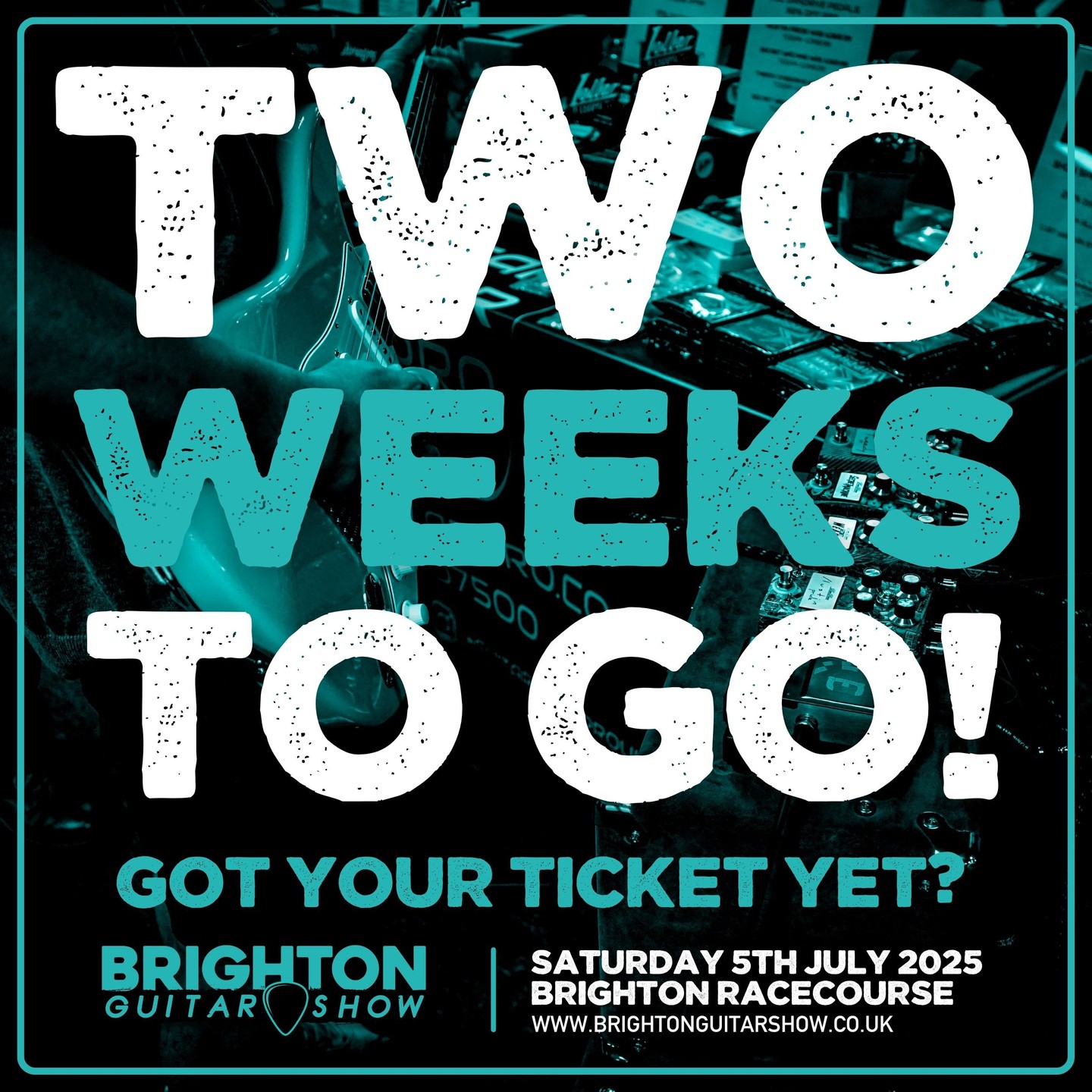 Just TWO WEEKS to go until the Brighton Guitar Show & FX Expo 2025! 🤘
Get ready for an epic day by the seaside filled with the best in guitars, effects, gear, and live clinics. Don't miss your chance to see an incredible lineup of exhibitors showcasing the latest and greatest in the guitar world. 🎸 🎛️
🎟️ See the full exhibitor and clinic lineup and grab your show tickets via the link in bio ☝️
#brightonguitarshow #fxexpo #guitarshow #brighton #sussex #eastsussex #guitars #amps #effects #pedals #accessories #bgs25