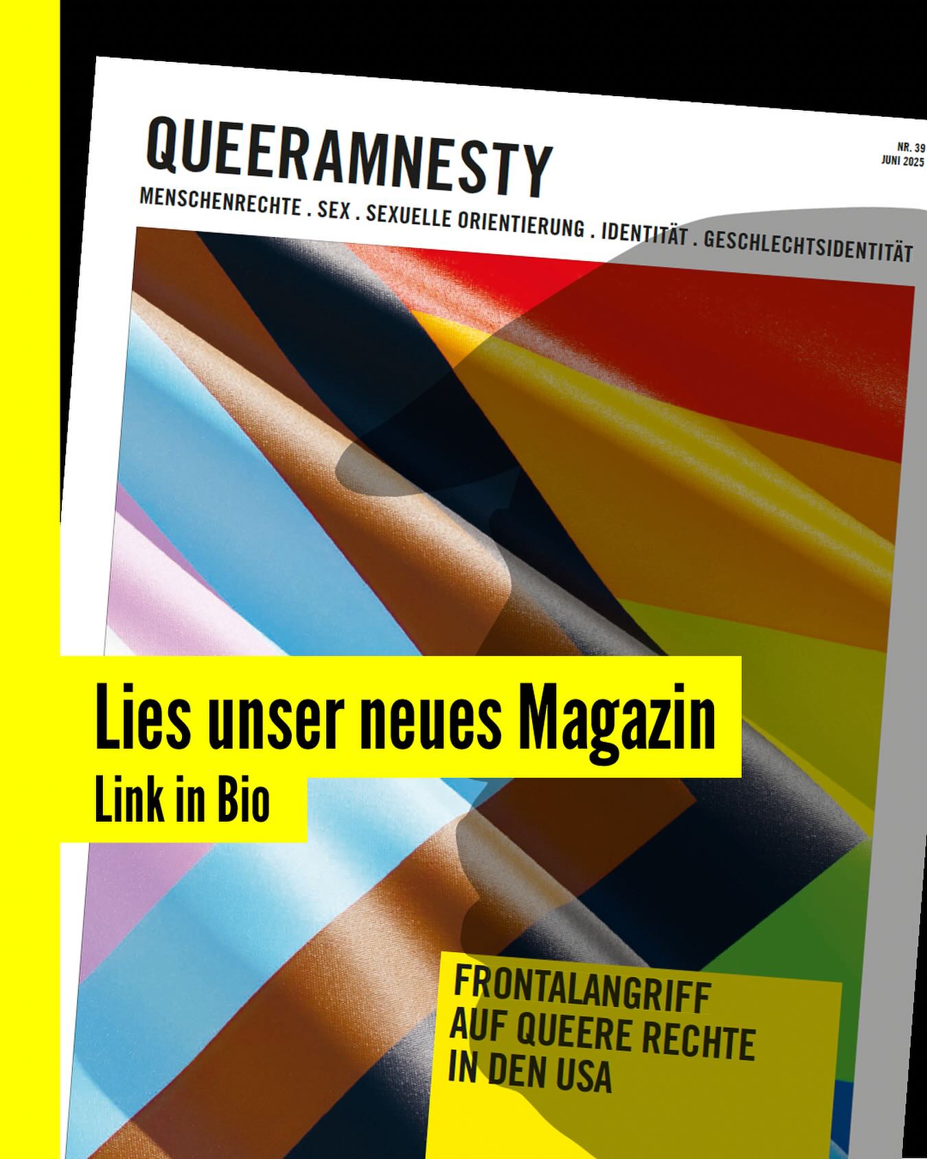 🏳️🌈SCHWEIZER PRIDE SOMMER: Queeramnesty wird in Zürich und Bern gemeinsam mit queeren Geflüchteten mitmarschieren. Willst du helfen, dann melde dich!
🎓FRONTALANGRIFF AUF QUEERE RECHTE IN DEN USA: Die Rückkehr von Donald Trump an die Macht bringt eine Welle queerfeindlicher Gesetze mit sich, die die Rechte von LGBTQIA+ Personen massiv einschränken.
🇲🇲FLUCHT AUS MYANMAR: Die bewegende Geschichte von Louis, der nach Folter und Verfolgung in seiner Heimat endlich in der Schweiz Schutz sucht und für seine Träume kämpft.
Jetzt lesen, dranbleiben, mitmachen!
WIR SIND NON-PROFIT - deine Spende zählt!
Mit deiner Unterstützung können wir queere Menschenrechtsarbeit weiter sichtbar machen und aktiv bleiben 5 Jeder Beitrag hilft direkt unserer Arbeit.
🏳️🌈🏳️⚧️
🙏🏻 JETZT SPENDEN: Link in Bio
#QueerRights #LGBTQIA+ #LoveIsLove #Pride #RainbowFamily #VisibilityMatters #AsylumForAll #RefugeeRights #ProtectRefugees #SafeHaven #NoBorders #HumanRights #Activism #instagood #FightForEquality #EndDiscrimination #StandUpForRights #SwissActivism #love #QueerSwitzerland #ZurichPride #YouAreNotAlone #TogetherWeRise #CommunityLove #Solidarity #HopeForTheFuture #QueerAmnesty #ChangeMakers #NonProfit #SupportQueerYouth