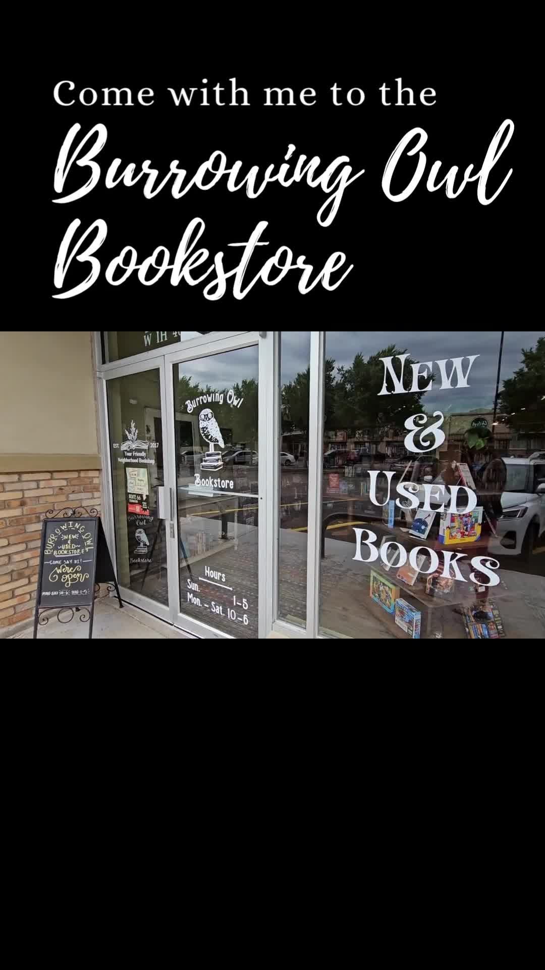 📚✨ Step inside one of Amarillo’s most charming hidden gems - Burrowing Owl Books!
Whether you’re hunting for your next great read, a thoughtful gift, or just want to soak in the cozy, indie bookstore vibes… this place delivers.
Locally owned, community loved, and full of character — add this stop to your downtown Amarillo stroll! 🦉📖
Have you been in yet? What book should I pick up next?
#AmarilloLocal #BurrowingOwlBooks #ShopSmallAmarillo #AmarilloVibes #SoldByHaley