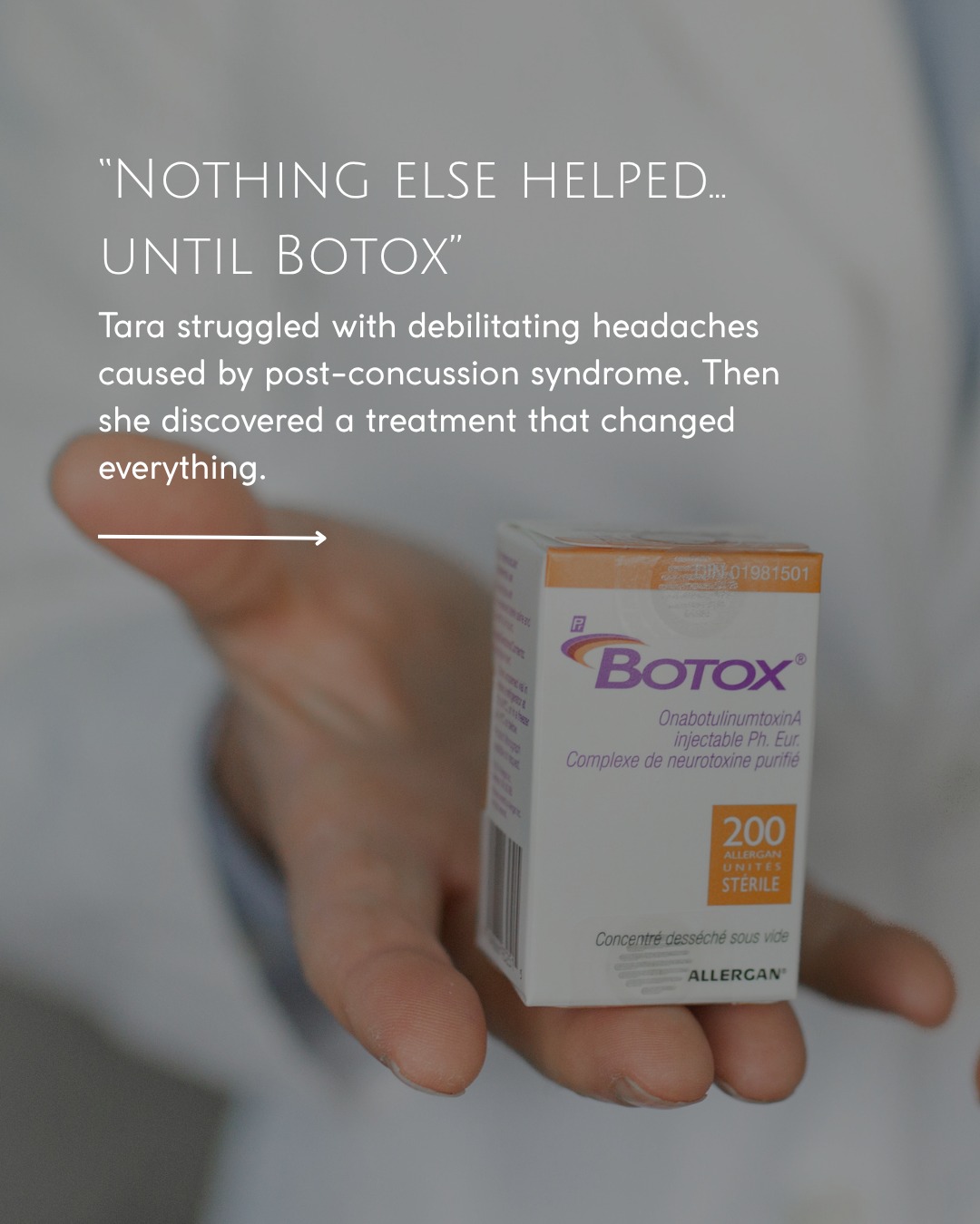 After a series of car accidents, Tara was left dealing with daily symptoms that just wouldn’t go away—headaches, dizziness, brain fog, and TMJ pain.
After years of trying different treatments with limited success, she found her way to Dr. Ray. Through a personalized plan using therapeutic Botox, Tara finally experienced real, lasting relief.
Therapeutic Botox can be a powerful option for those living with post-concussion syndrome, migraines, or TMJ-related symptoms. If this sounds familiar, you’re not alone—and there are options.
Read Tara’s full story at the link in bio.
#TherapeuticBotox #PostConcussionSyndrome #TMJRelief #MigraineTreatment #ViewLaser #BrainInjuryAwarenessMonth