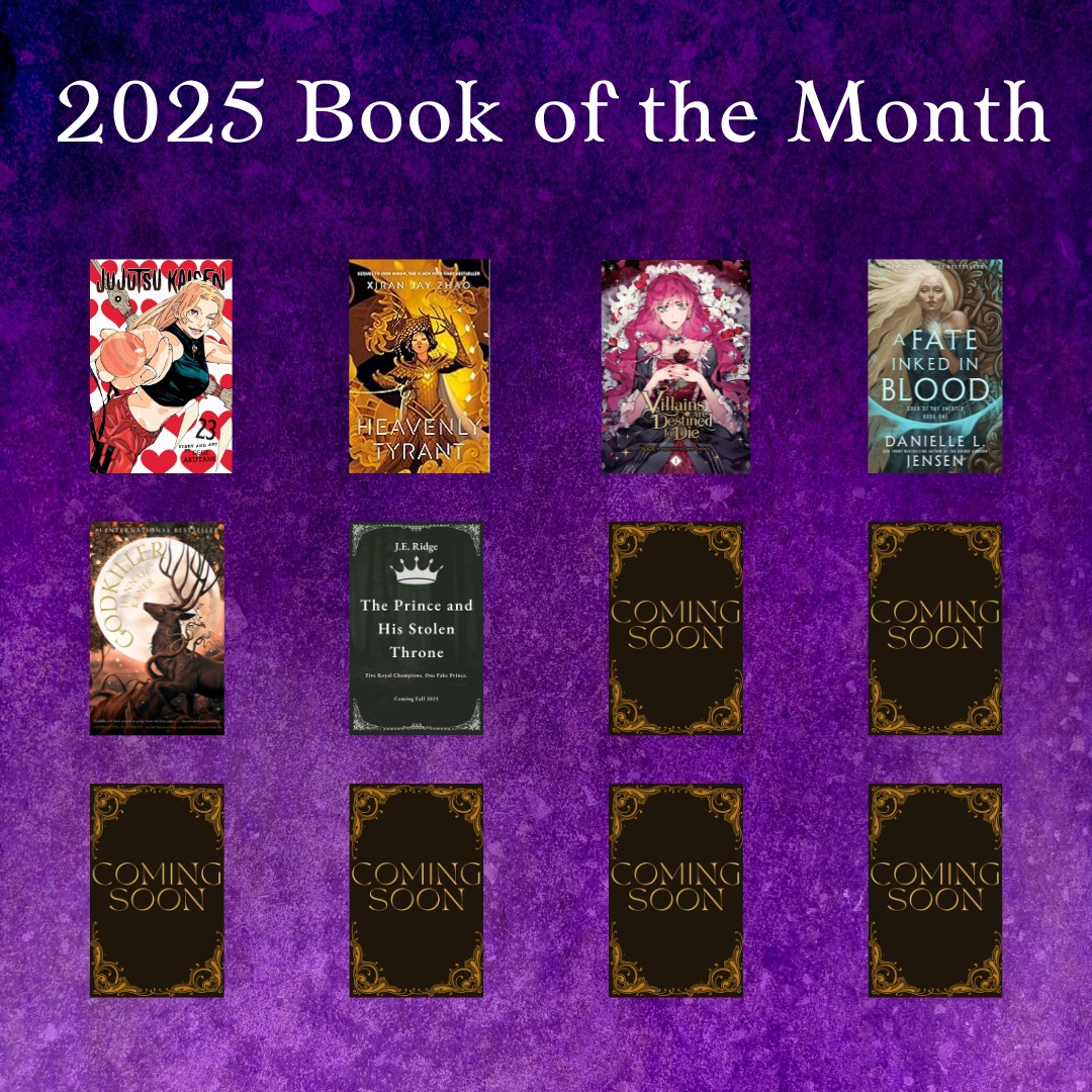 Here we are half way through the year (can you believe it) I will say that I've DNFed less books this year (only two I think). We've got a pretty good mix so far. Manga, female rage, fighting destinies, and dying gods. June's spot was claimed by the amazing The Prince and His Stone Throne by @iamawriteriswear . This book BREATHED life into June. I wonder what other books I'll add by the end. #Bookstagram #BookLovers #BookNerd #BookWorm #Bibliophile #FantasyBooks #TBR #AmReading #BookReview #CurrentlyReading #ReadingCommunity #BookDiscussion #Bookish #BookAddict #ReadMoreBooks #IndieAuthor #SelfPublished #IndieBooks #AmWriting #WritingCommunity #WritersOfInstagram #AuthorLife #FantasyBooks #FantasyAuthor #EpicFantasy #bookrecommendations📚❣️