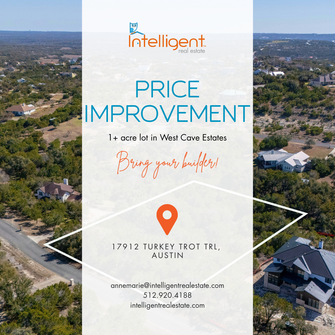 Currently, the most affordable 1+ acre lot in LTISD on the market at $169,000! Bring your buyers before it's too late...
.
.
.
#RealEstate #LTISD #TravisCounty #WestCaveEstates #LandForSale #InvestmentOpportunity #BuildYourDreamHome #TexasLiving
