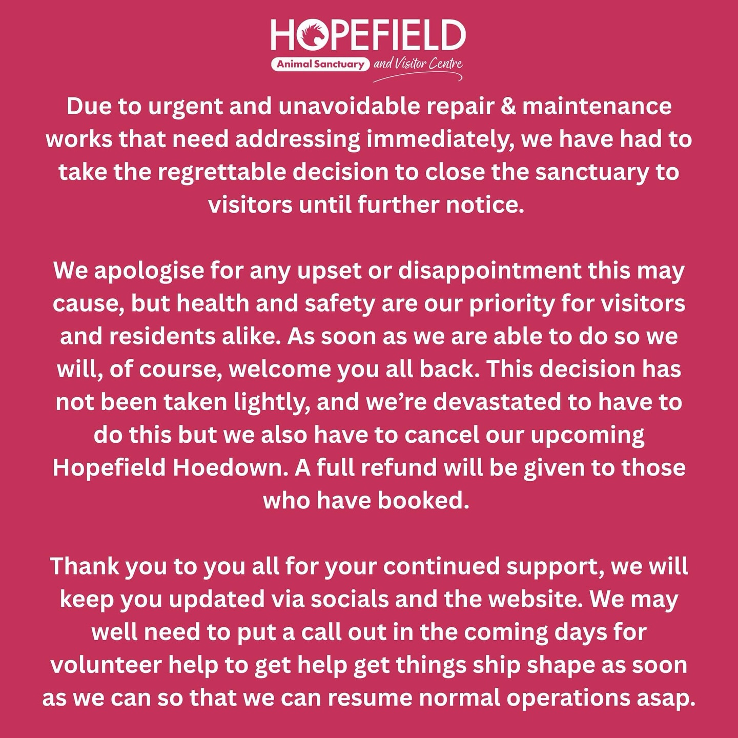 IMPORTANT ANNOUNCEMENT - PLEASE READ ‼️