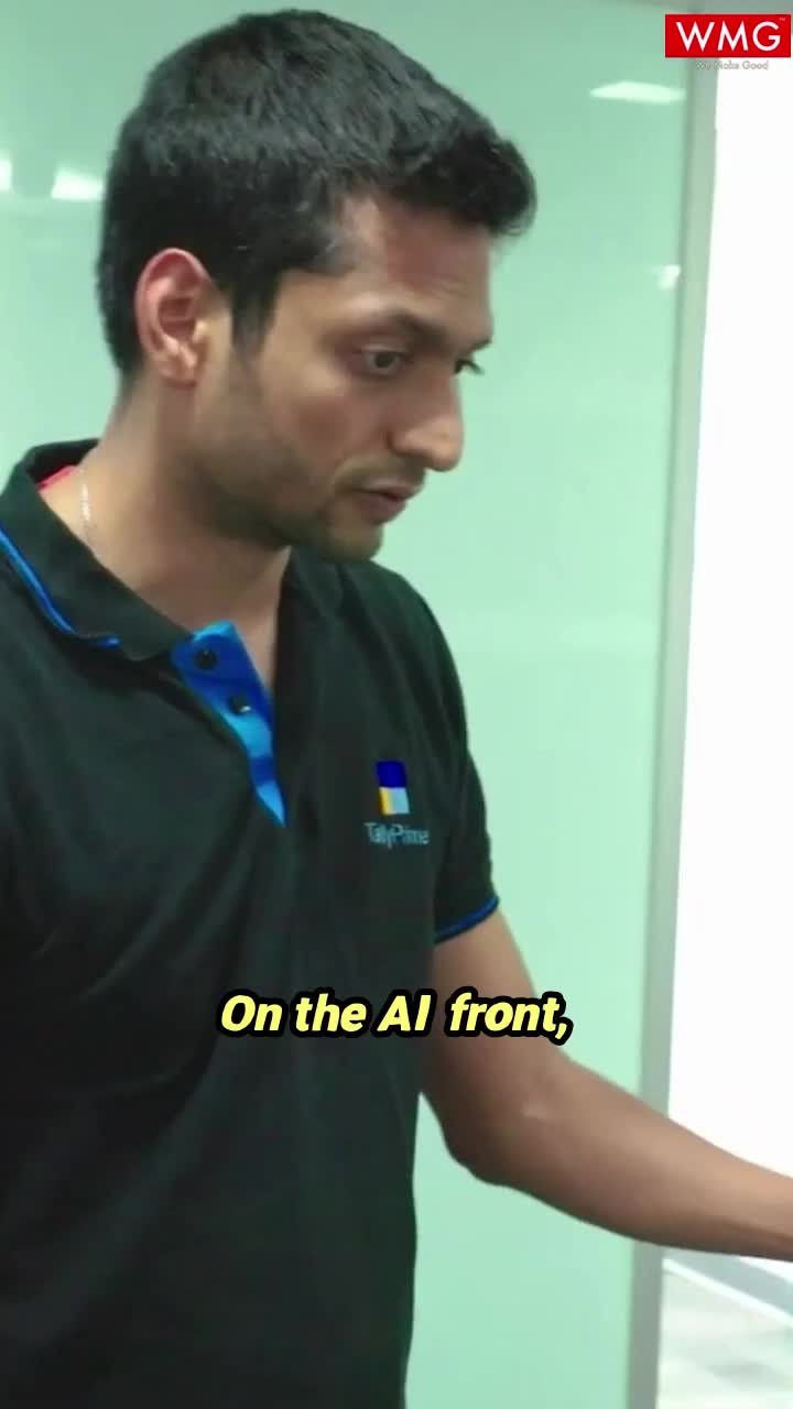 We're Not Chasing Hype — Here's How Tally is Thinking About AI | Tejas Goenka
AI is exciting — but what does real innovation look like?
Tejas Goenka, MD of Tally Solutions, shares how his team is going beyond buzzwords to build foundational software that connects every entrepreneur to their ecosystem.
No shortcuts. No gimmicks. Just bold ambition to serve every business in the world.
#AIIndia #Entrepreneurship #FutureOfWork #SoftwareInnovation #TechForSMEs #BuildingWithPurpose