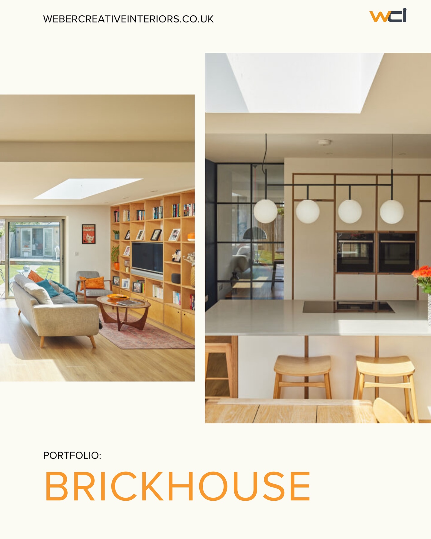 Evening all! With the summer solstice behind us and the days at their brightest, here’s a little seasonal design inspo.
Brick House, featured by @themodernhouse, is full of warm tones, natural textures and oozes that light filled relaxed vibe we all crave this time of year. Oak, ply, quartz and exposed brick come together to create a space that’s calm, lived-in and ready for summer. Thinking about your next interior? Let’s chat.