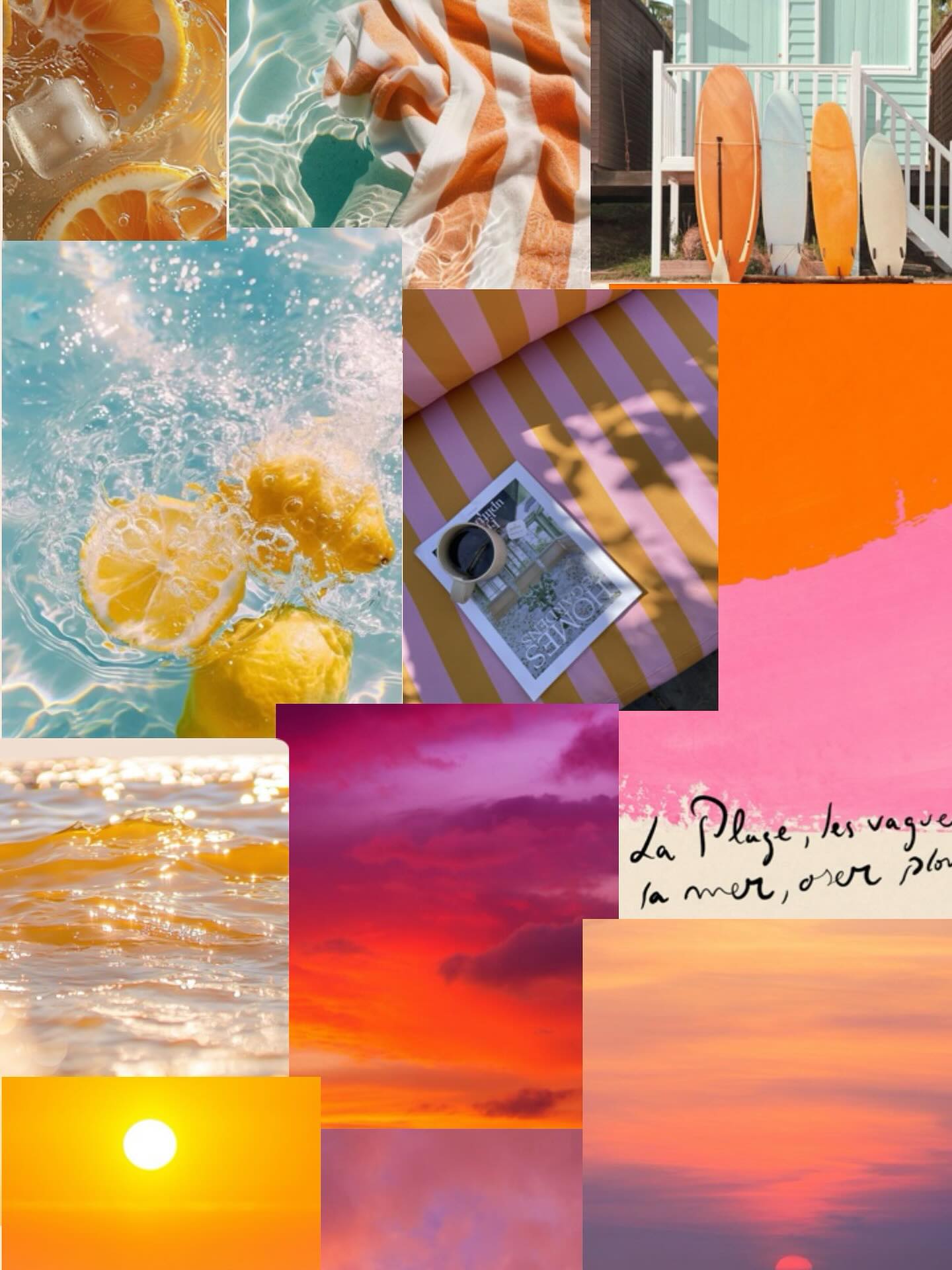 Summer Inspiration 🍋✨ ☀️🍉🍈
Moodboard via Pinterest ✨