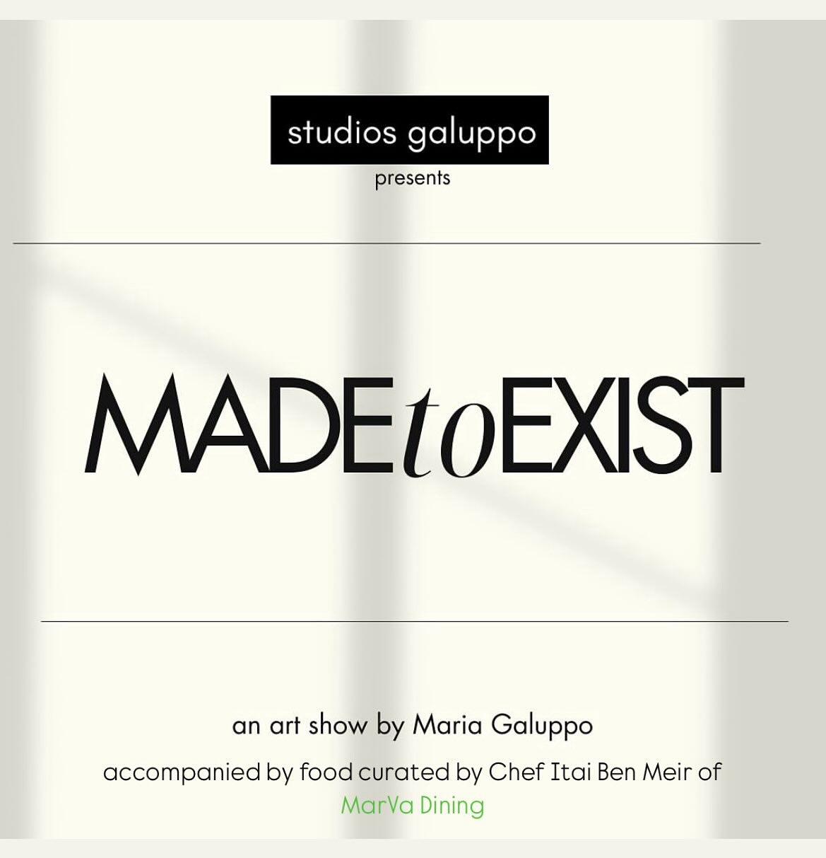 This past Sunday, we had the honor of collaborating with @studiosgaluppo for “Made to Exist” — a deeply personal and powerful exhibition by our friend, Maria Mercedes Galuppo.
Our Chef Itai Ben Meir curated a finger food experience that echoed the emotional tones and visual language of the artwork.
Together, we selected five paintings from the exhibition — and each one was translated into one of our signature five dishes. Each dish was thoughtfully designed to reflect and respond to the colors, textures, and stories on the walls — from black-and-white bites to vibrant, layered creations that mirrored Maria’s process of reclaiming space and identity.
Thank you, Maria, for inspiring us with your beautiful art and for trusting us to be part of something so meaningful.
And thank you to everyone who came, tasted, and felt. 🌿 YallaMarVa
For many more collaborations to come.
#madetoexist #studiosgaluppo #marvadining #artandfood #artmeetsculinary #privatechefexperience #eventcatering #foodasart #chefsofinstagram #artshowvibes #artistsoninstagram #foodstyling #popupdining #culinaryart #nycevents #artlovers #supportlocalartists #chefitaybenmeir #femaleartists #artinstallation #nycartscene #contemporaryart #fingerfoodmagic
