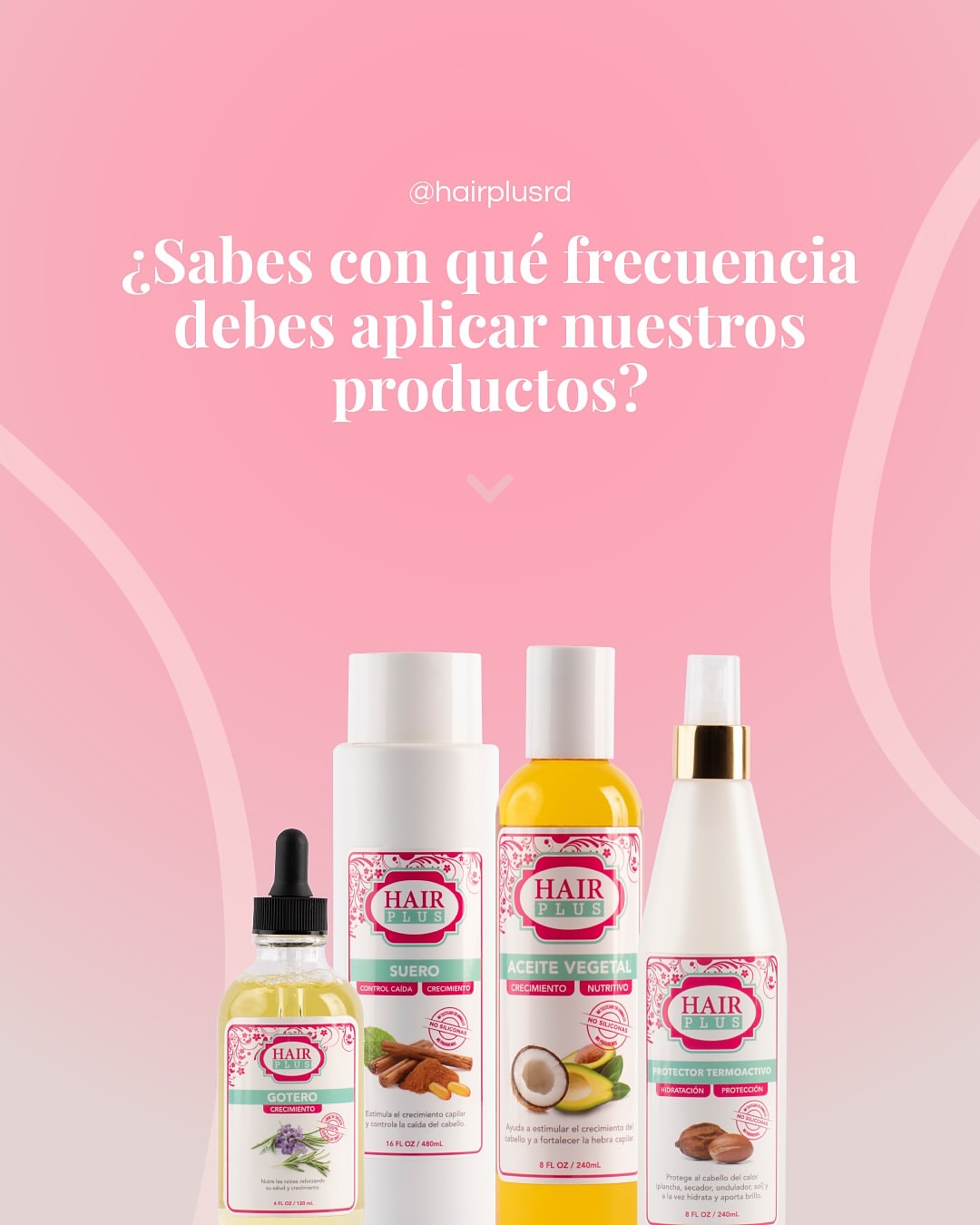 ¿Conoces con que frecuencia debes usar nuestros productos? Aca te lo compartimos ✨🌟