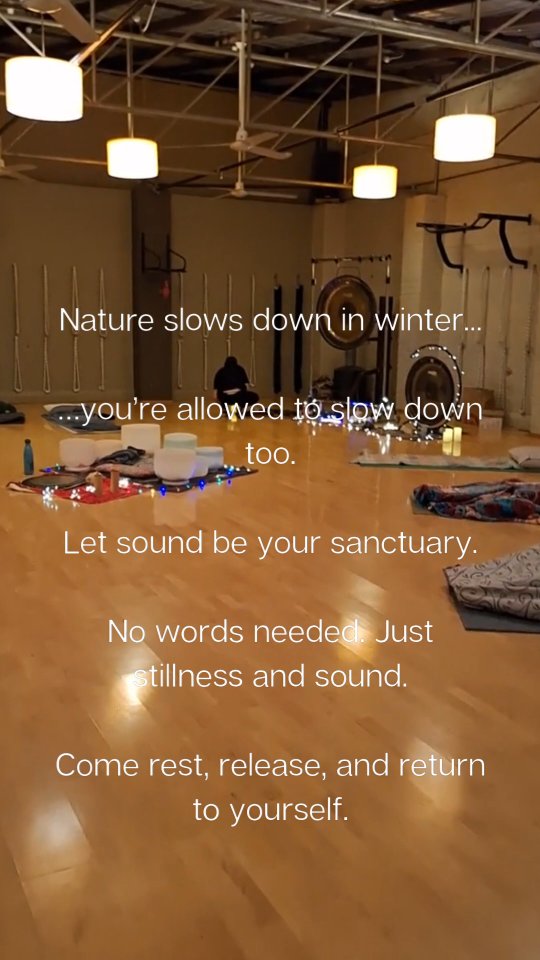 Winter invites us inward.
As the world quiets down, your body longs to do the same.
This is your invitation to pause, breathe, and be held in sound.
Let the bowls, gongs, and soft frequencies soothe your nervous system, melt tension, and guide you into deep rest.
✨ You don’t have to figure anything out.
✨ You don’t need to do anything right.
Just come as you are, and let the sound do the work.
Next Sound Journey
📍 Bayswater
🗓️ Thursday, June 5 at 7:45 PM
🚗 Easy parking now available
🎁 A beautiful gift to yourself—or someone you love
🧘♀️ Limited spots – reserve yours through the link in bio
#SoundJourney #perthwellnesstribe #perthwellnessvibes #perthwellnessevent #perthevent ##perthhealthybiz #perthsoundhealing #perthsoundevent #perthtodo #perthinwinter #perthwinterseason