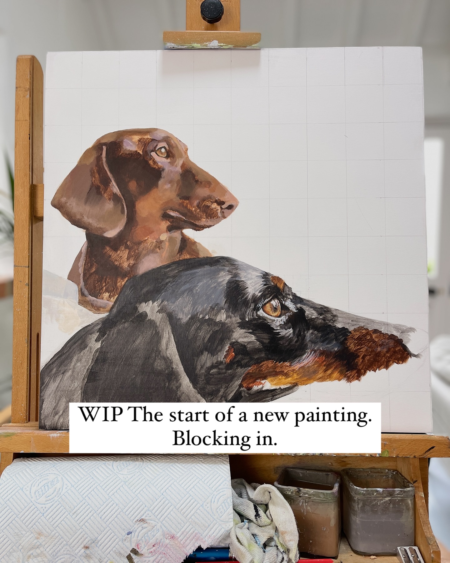 I thought it was about time I painted these two….