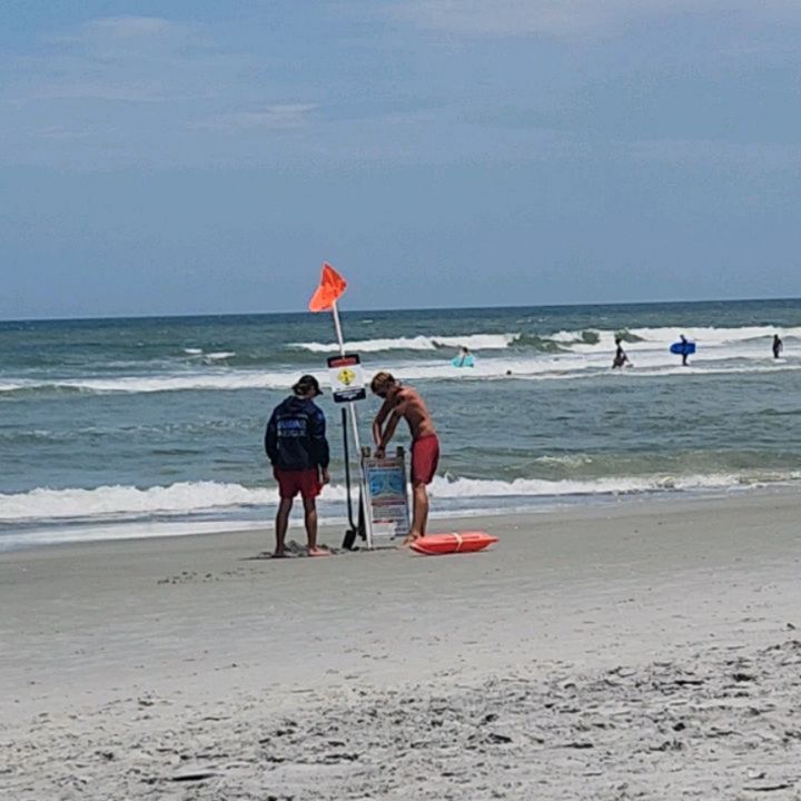 Last week, I spent some time in Central Florida with friends, and we visited St. Augustine Beach—a wide, beautiful stretch with firmly packed sand.
While we were there, lifeguards raised a rip current warning and began whistling and waving to swimmers to bring it to their attention. It was my first time seeing that in action—and a powerful reminder of why it’s so important to swim near a lifeguard stand whenever possible.
Sadly, both my husband and I have lost classmates to rip currents. These moments hit differently when you know what’s at stake.
Stay alert, respect the water, and learn how to spot and escape a rip current. 🛟
💡 More info on rip current safety: https://www.weather.gov/safety/ripcurrent