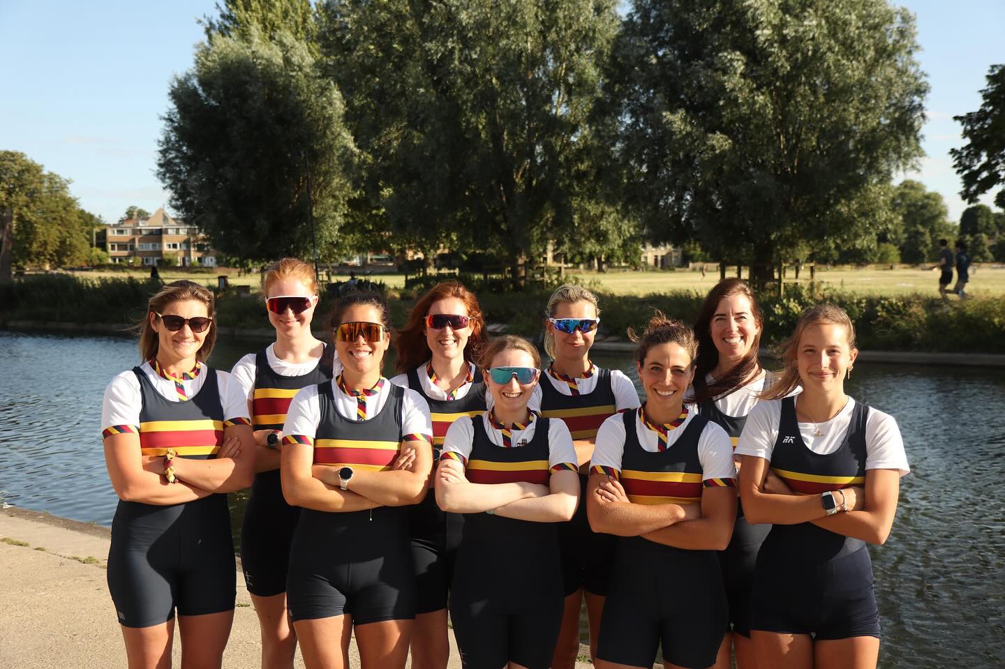 Henley Royal Regatta - Wargrave Challenge Cup ‘B’
Behold our women’s boat heading to the qualifying race at @henleyroyalregatta. See them go down the track this Friday from 5:13pm!
This crew is a composite of junior and senior rowers, demonstrating the depth of the squad this year 💪🏻
C: Isla Cartney
S: Becca Alexander
7: Steph Warmack
6: Clémence Legrand
5: Jenny Rankin
4: Ugnė Vaitkutė
3: Lou Howell
2: Edie
B: Joelle